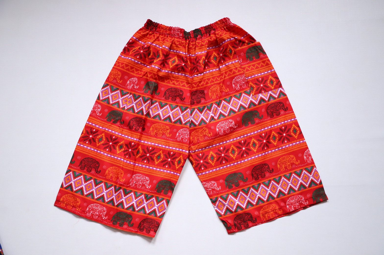 Designer × Native Casual shorts,Pants thai traditional pattern native elephan Size US 26 / EU 42 - 4 Thumbnail