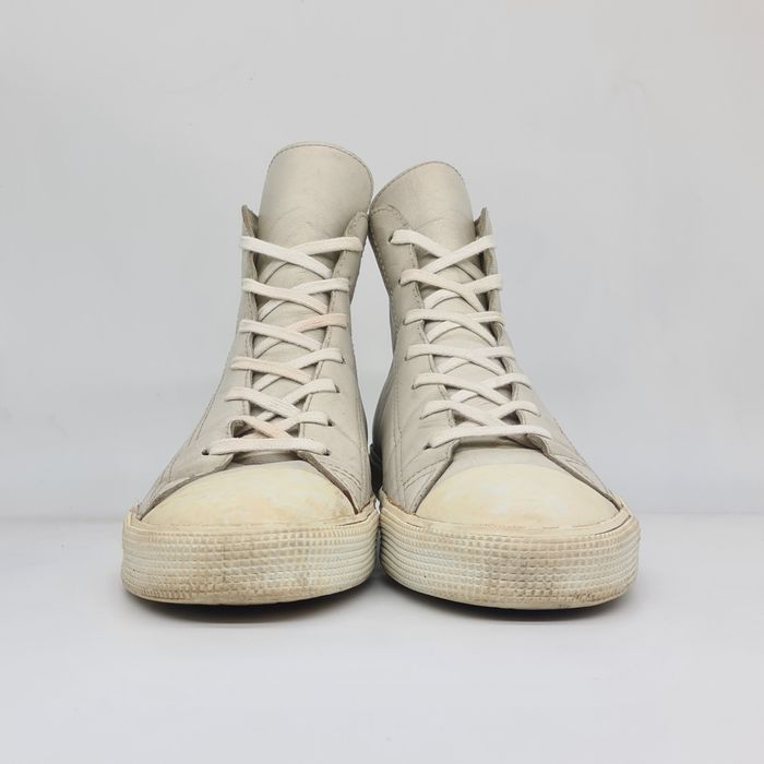 Vintage Helmut Lang - OG Hi Top Cap Toe Sneaker | Grailed