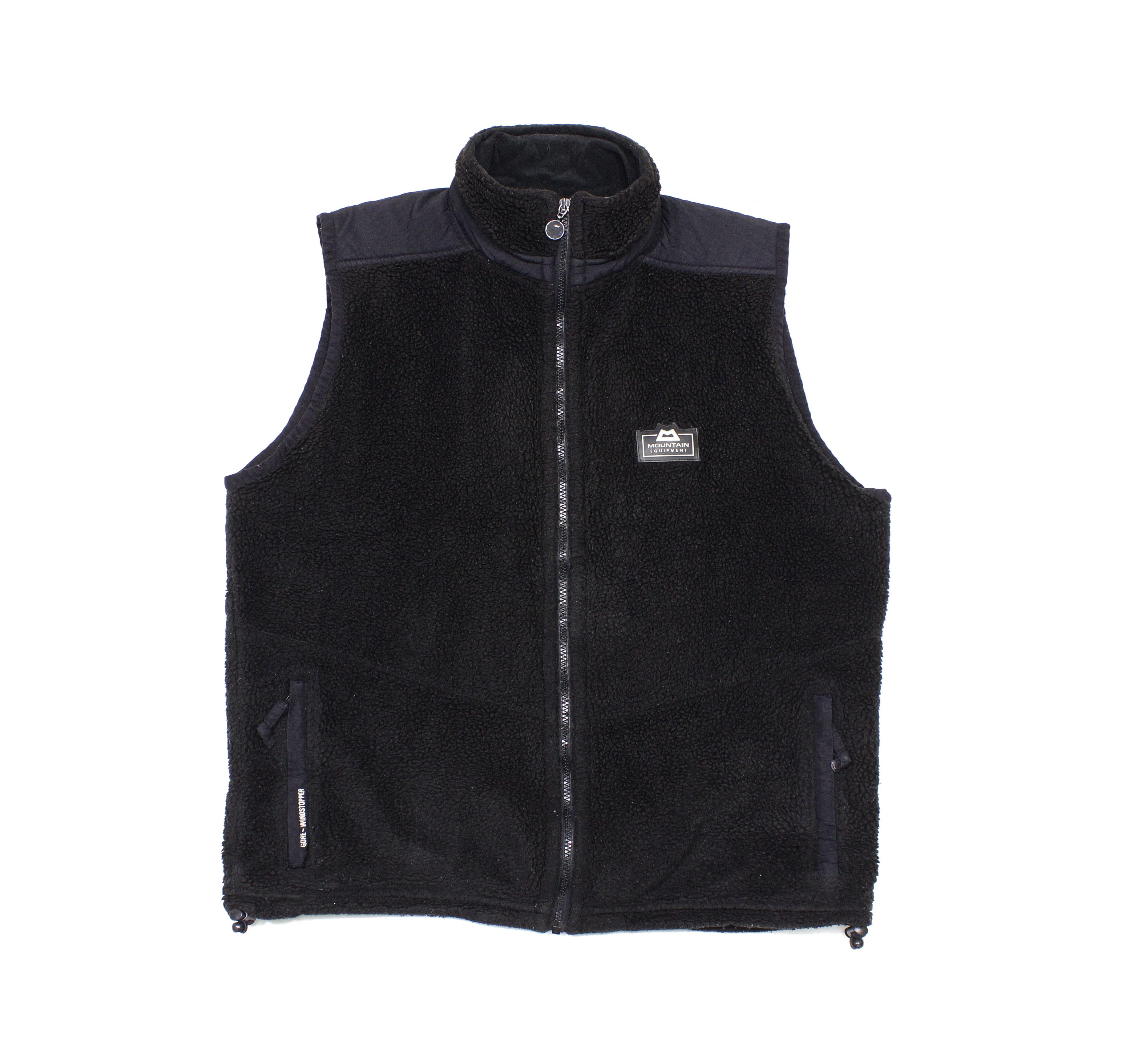 Mountain Equipment Company 90S Logo Fleece Gore-Windstopper Vest Vintage Size US L / EU 52-54 / 3 - 1 Thumbnail