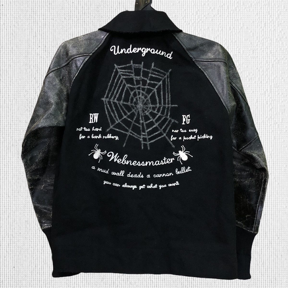 Japanese Brand Vintage Underground Punk Leather Jacket Size US M / EU 48-50 / 2 - 1 Thumbnail