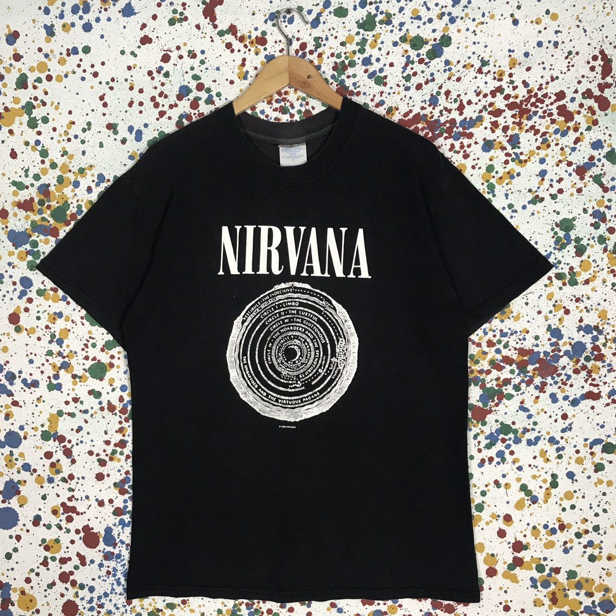 Band Tees × Nirvana × Vintage Vintage 1996 Nirvana Vestibule  display picture 1