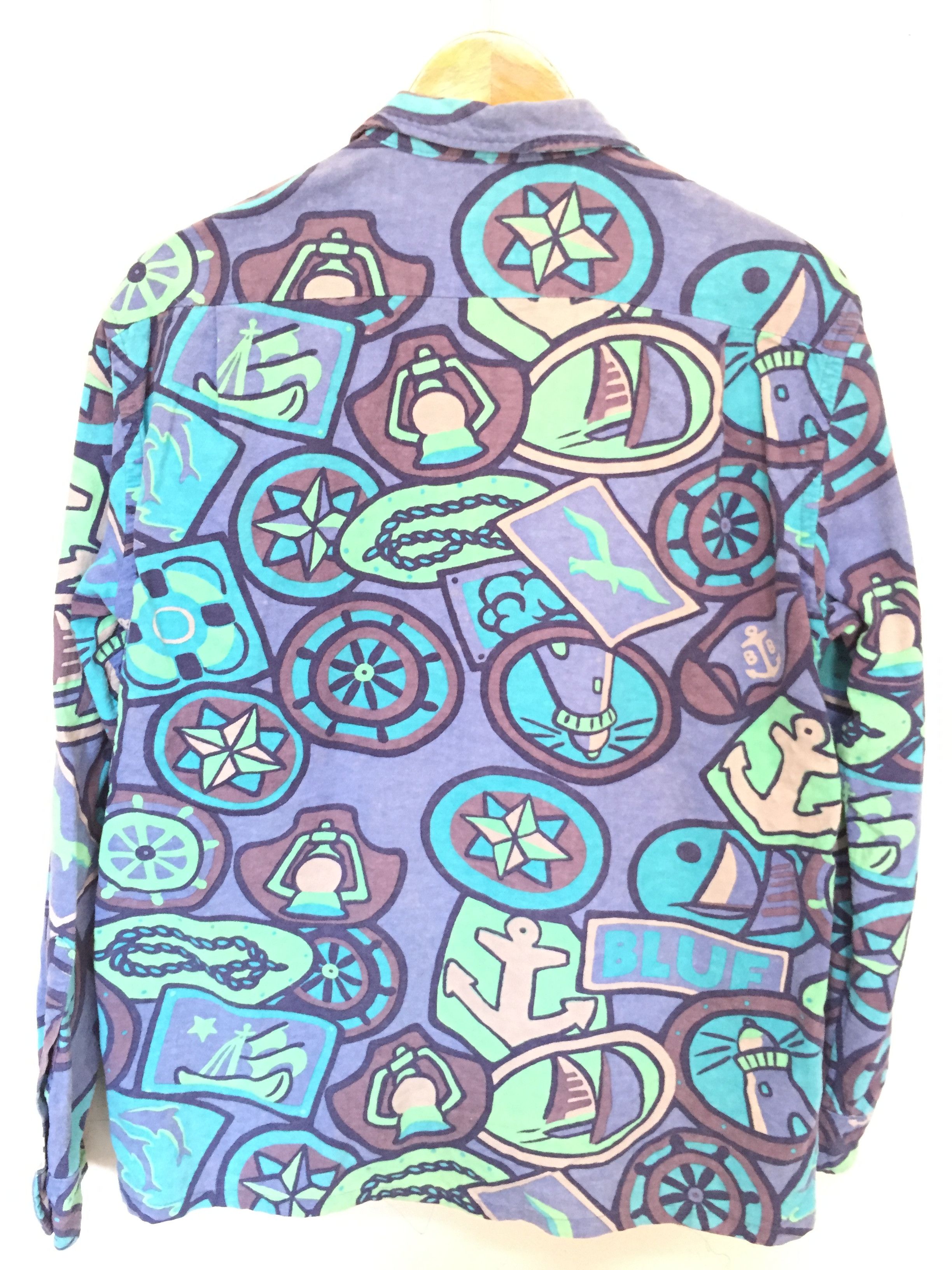 Blue Blue Japan 90's Blue Blue Japan Sailing all over printing Size US M / EU 48-50 / 2 - 5 Thumbnail