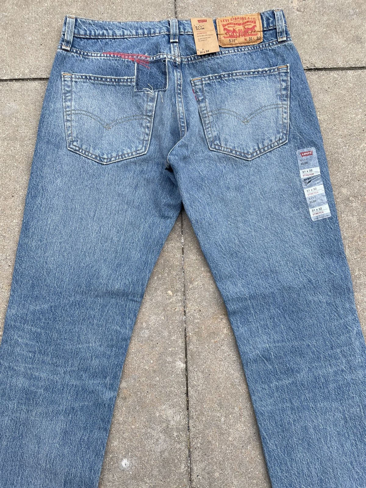 Levi's Levi’s 511 Patchwork Jeans NWT Size US 30 / EU 46 - 9 Thumbnail