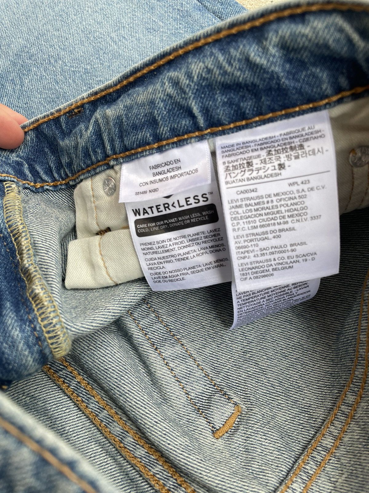 Levi's Levi’s 511 Patchwork Jeans NWT Size US 30 / EU 46 - 13 Thumbnail