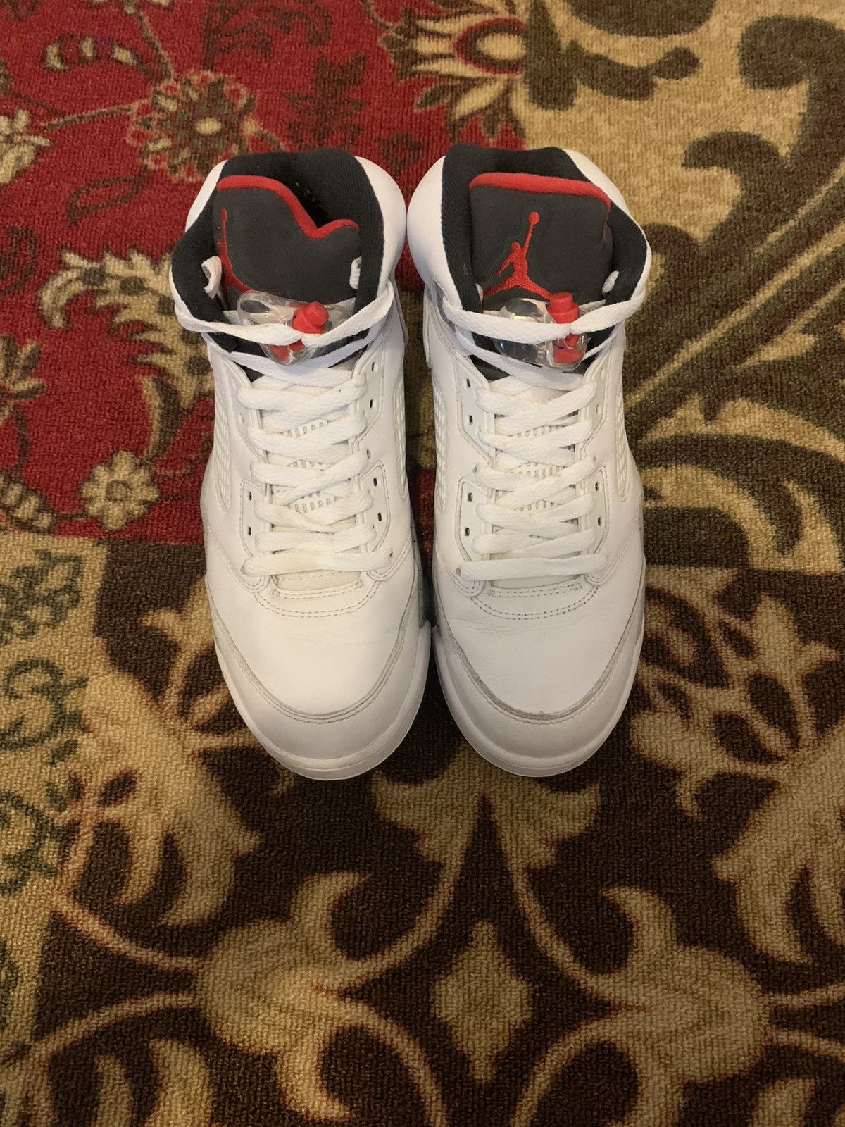 Jordan Brand Air Jordan 5 Retro White Cement 2017 Size US 8 / EU 41 - 3 Thumbnail