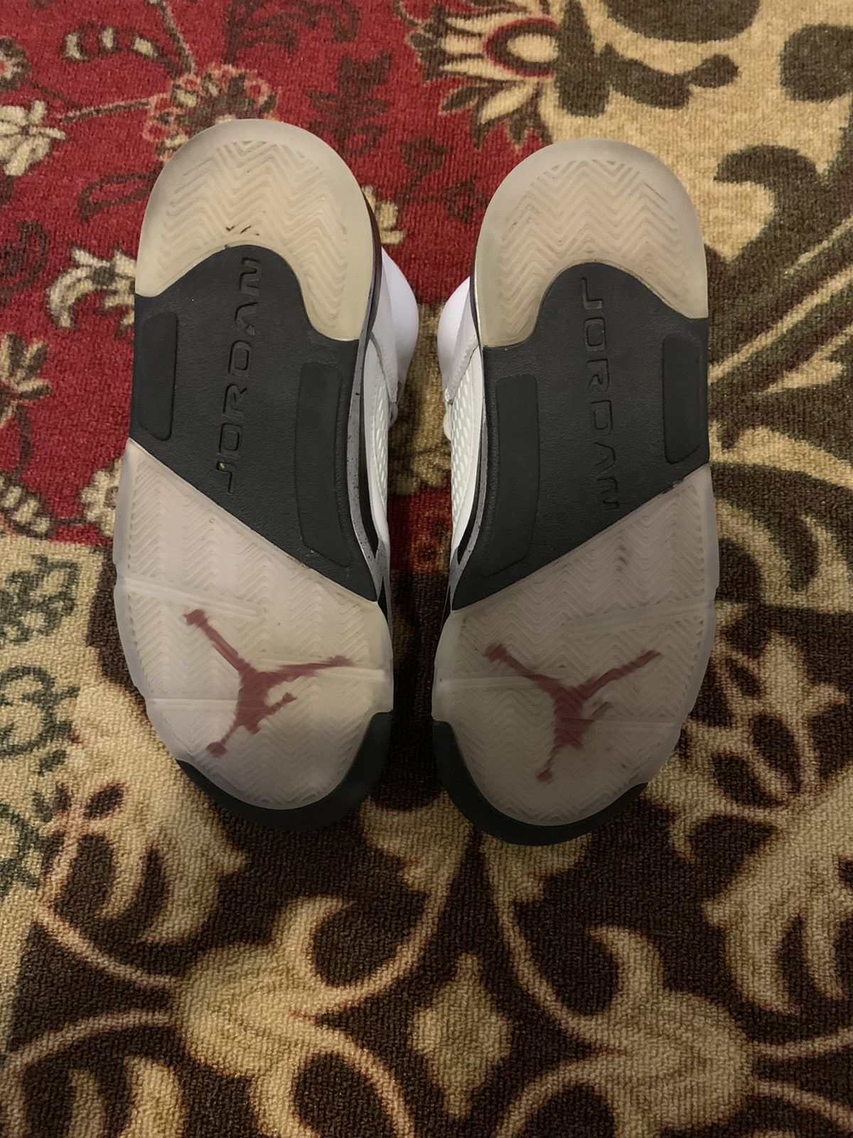 Jordan Brand Air Jordan 5 Retro White Cement 2017 Size US 8 / EU 41 - 6 Thumbnail