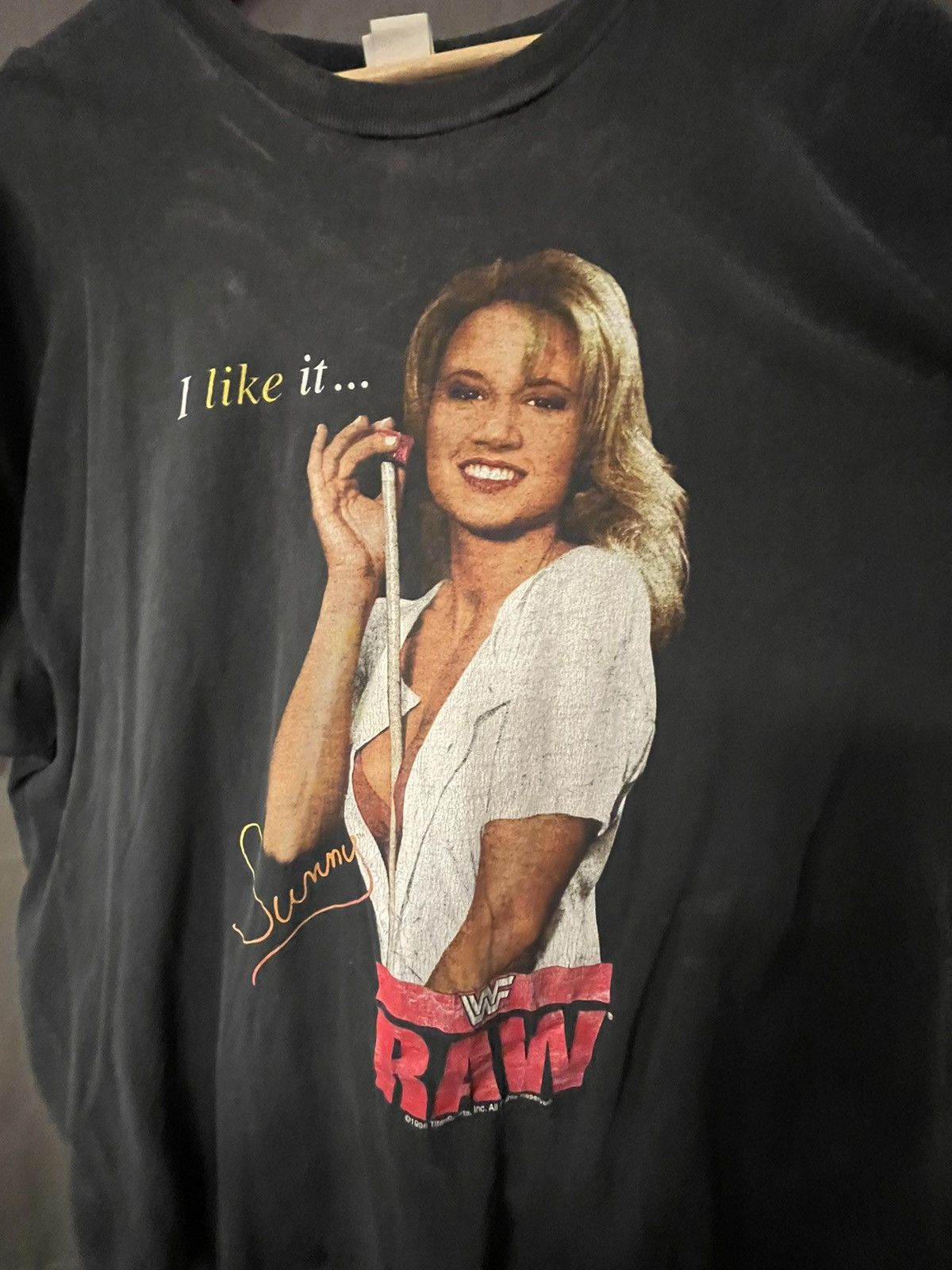 Vintage × WWF Sunny I Like It Raw T-Shirt | Grailed