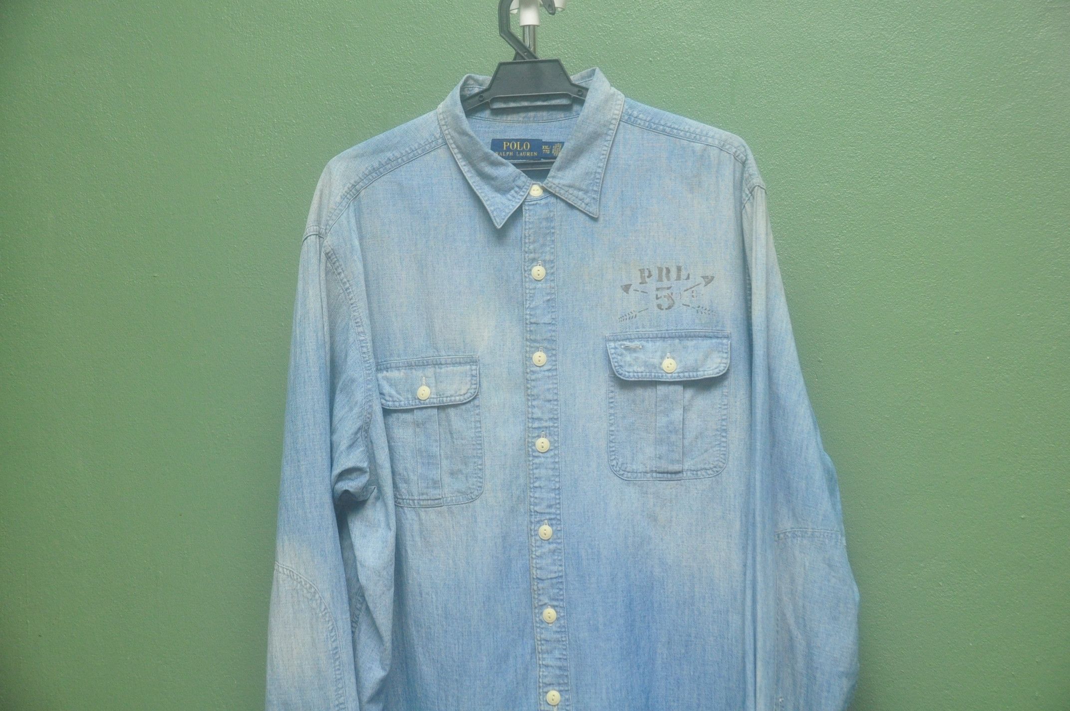 Polo Ralph Lauren Vintage Polo Ralph Lauren Designer Fashion Style Size US XL / EU 56 / 4 - 4 Thumbnail