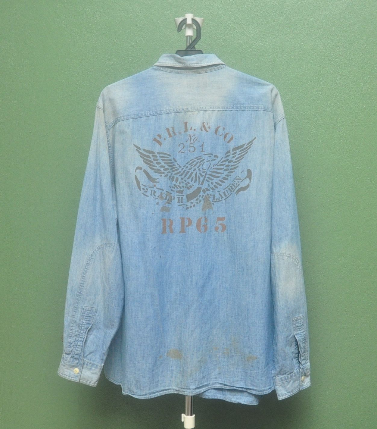 Polo Ralph Lauren Vintage Polo Ralph Lauren Designer Fashion Style Size US XL / EU 56 / 4 - 1 Thumbnail
