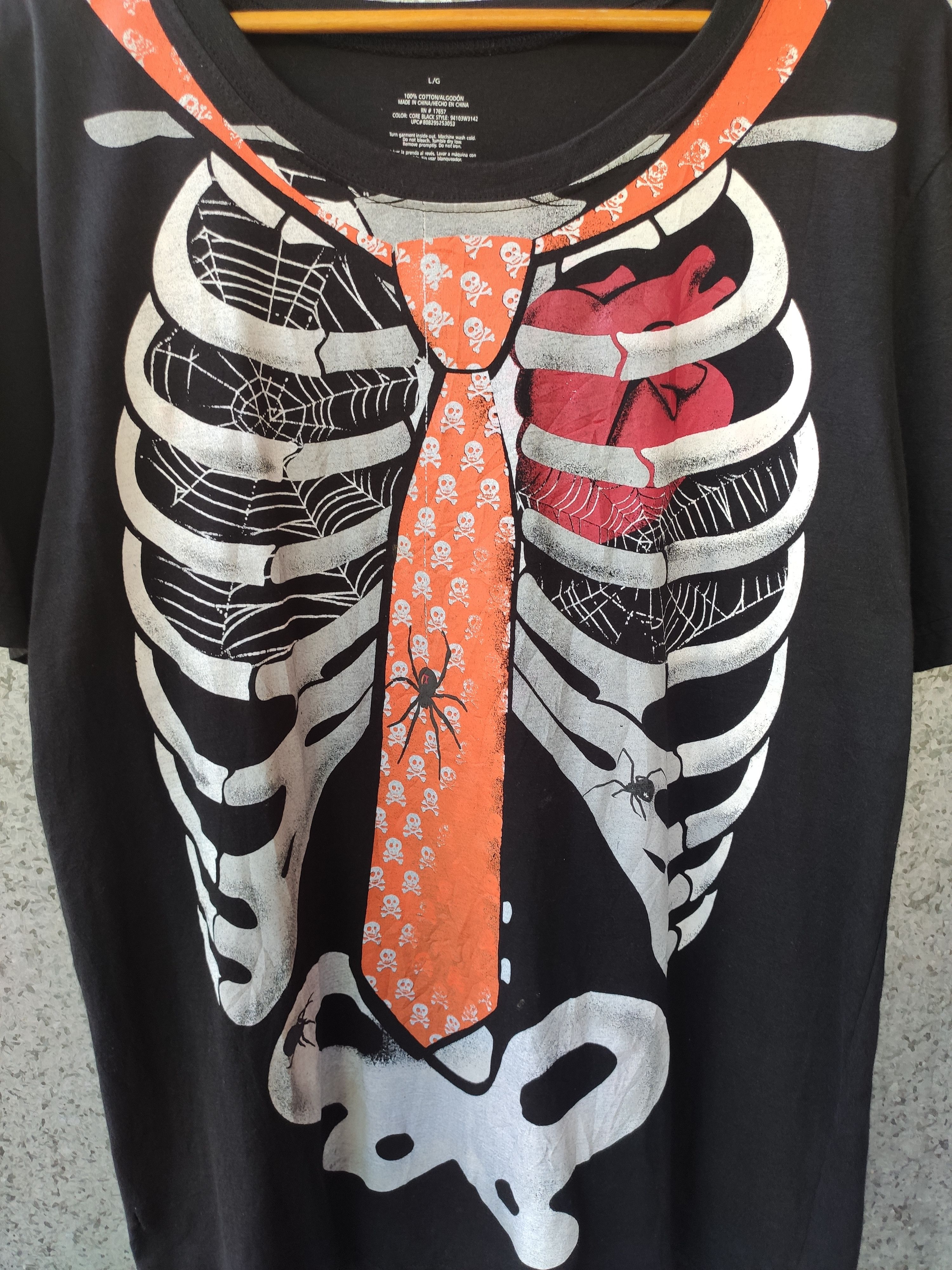If Six Was Nine 🔥 Vintage Skulls t shirt gothic Size US L / EU 52-54 / 3 - 2 Thumbnail