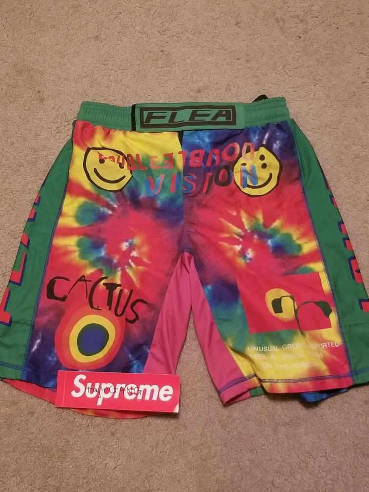 Cactus Plant Flea Market CPFM Double Vision Fight Shorts Size US 34 / EU 50 - 1 Thumbnail