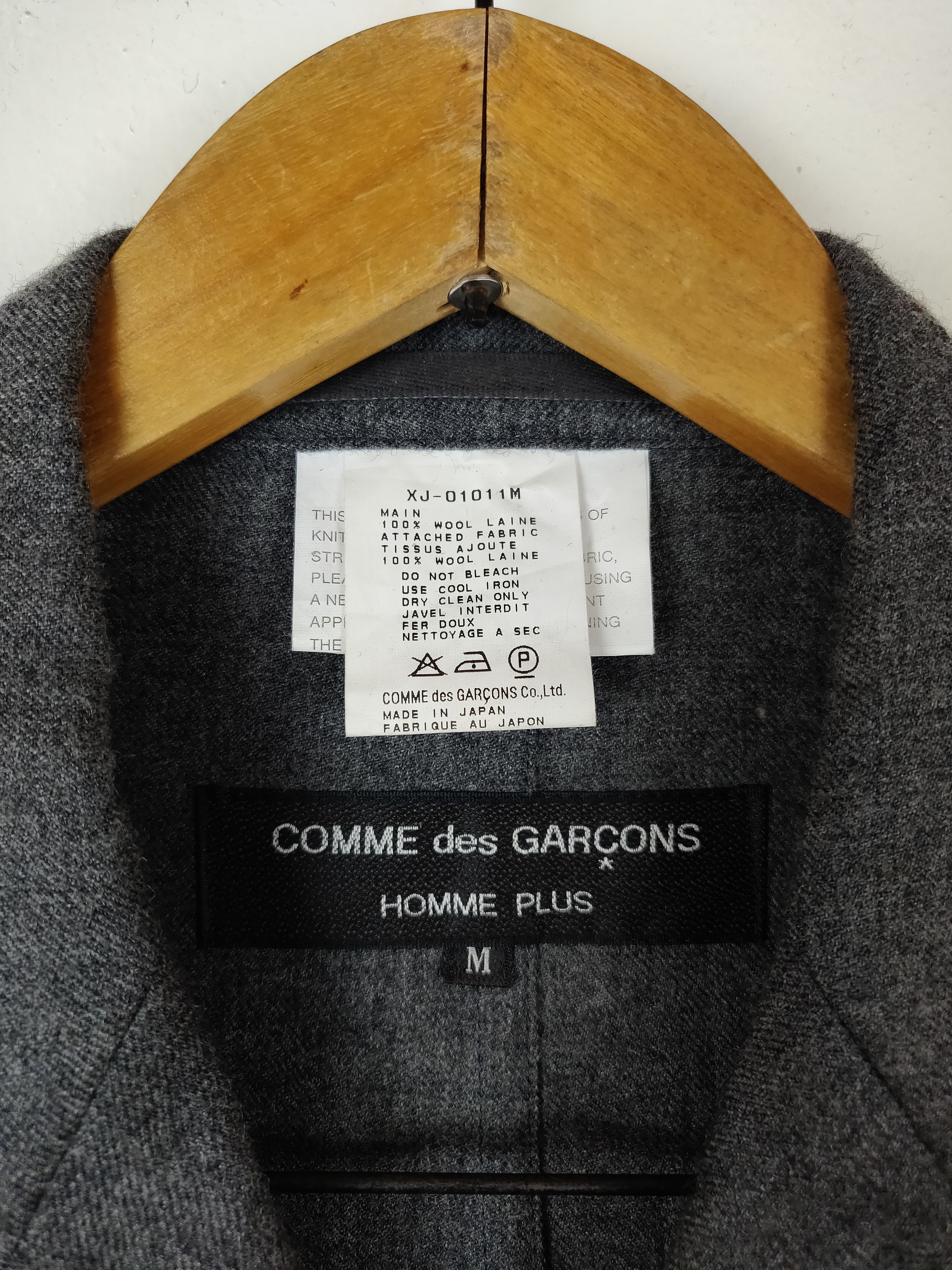 Comme des Garcons AW96 CDG Homme Plus Sleeve Knit Tailored Jackets Size US M / EU 48-50 / 2 - 8 Thumbnail