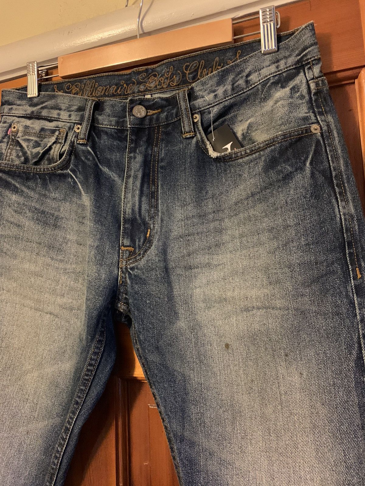 Billionaire Boys Club *RARE* BBC Billionaire Boys Club Astronaut Selvedge Jeans Size US 32 / EU 48 - 3 Thumbnail