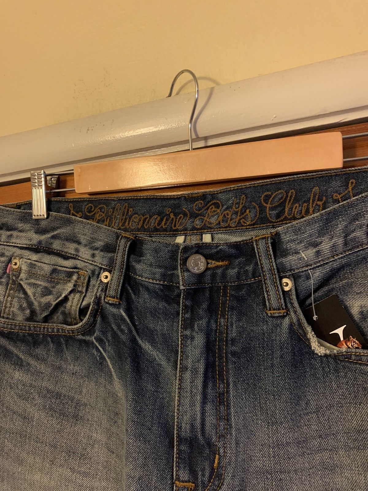 Billionaire Boys Club *RARE* BBC Billionaire Boys Club Astronaut Selvedge Jeans Size US 32 / EU 48 - 7 Thumbnail