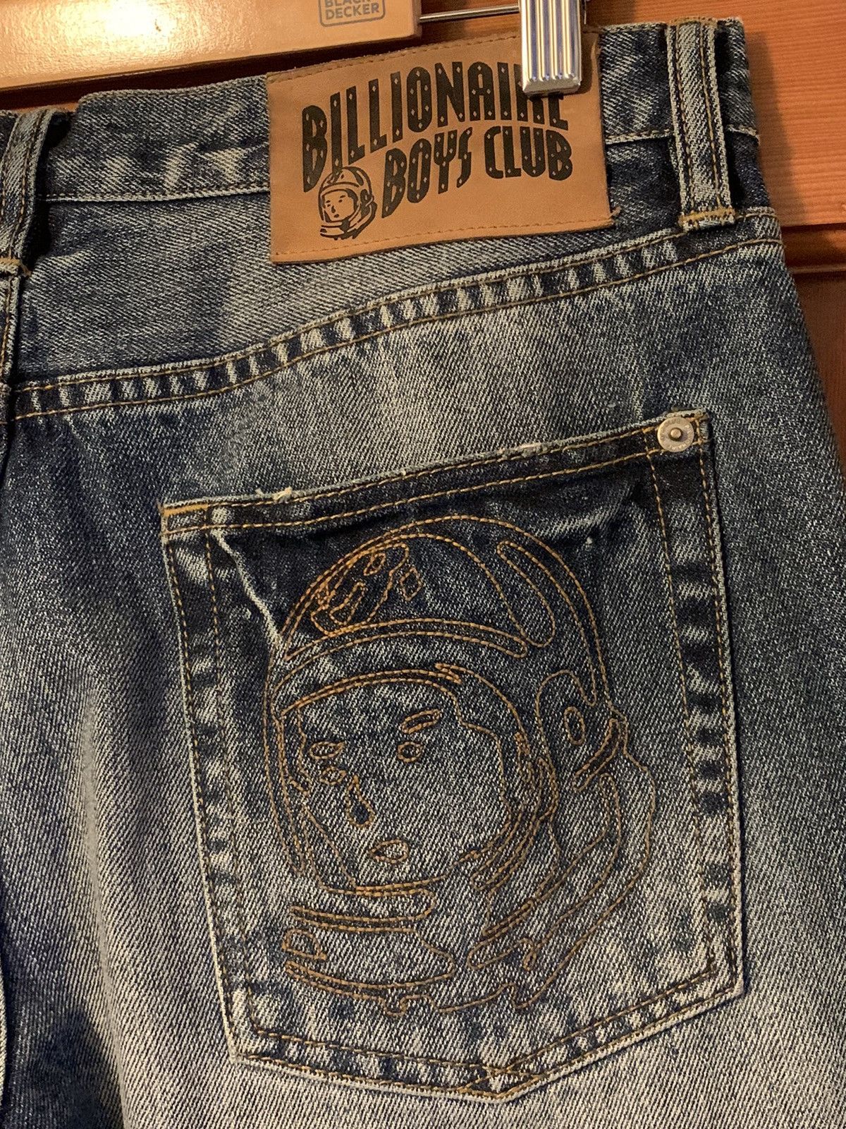 Billionaire Boys Club *RARE* BBC Billionaire Boys Club Astronaut Selvedge Jeans Size US 32 / EU 48 - 6 Thumbnail