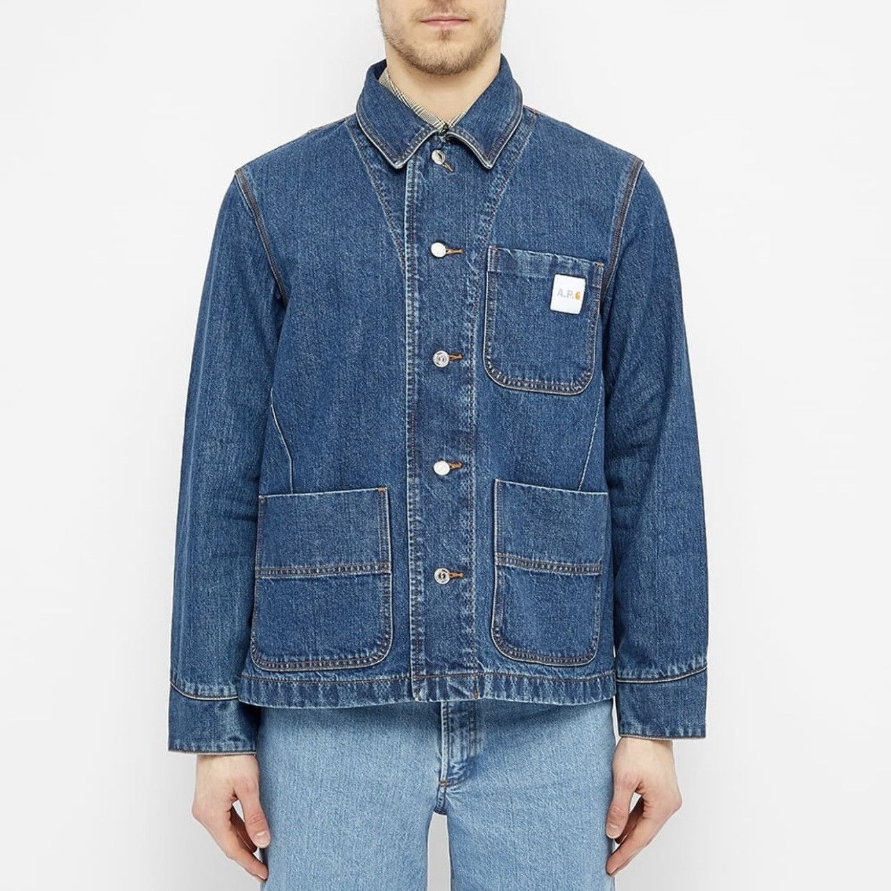 Apc Carhartt Apc Carhartt Leather Jacket Carhartt Detroit Leather