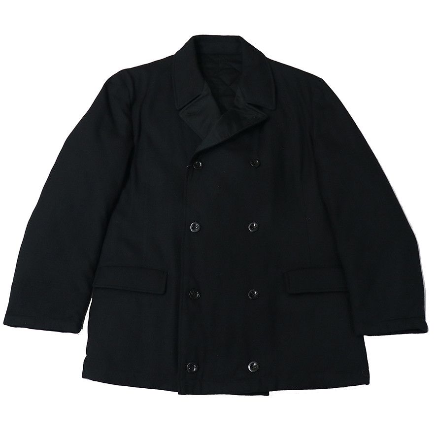 Trench Coat Laine Yohji Yamamoto AW2000 - Violet Foncé - Taille M - Vintage Japon