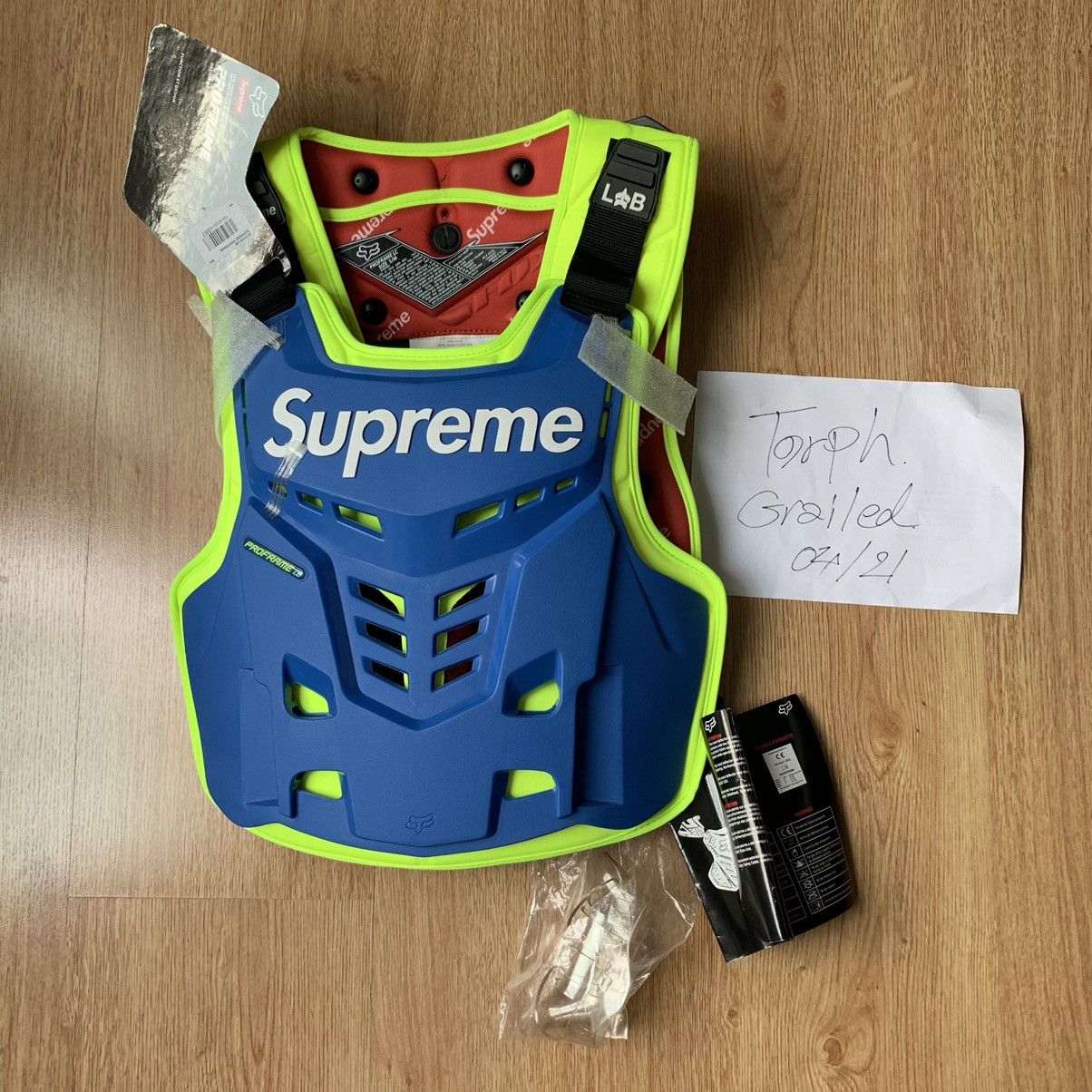 Supreme hotsell deflector vest