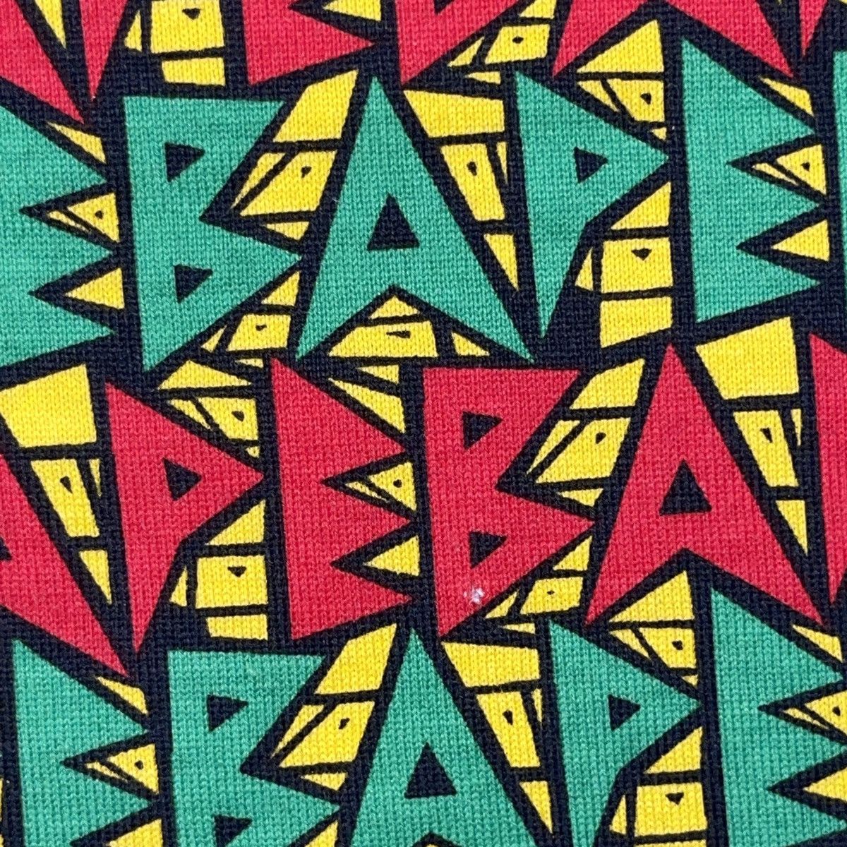 Bape Bape Spell-Out Rasta Tee Size US L / EU 52-54 / 3 - 3 Thumbnail