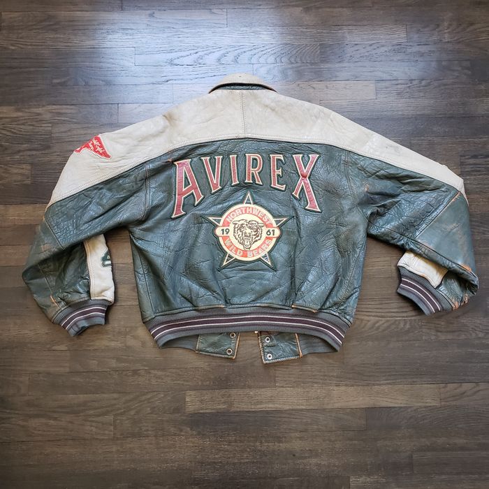 Avirex Vintage — Avirex Varsity Jacket — Northwest Wild Bears | Grailed