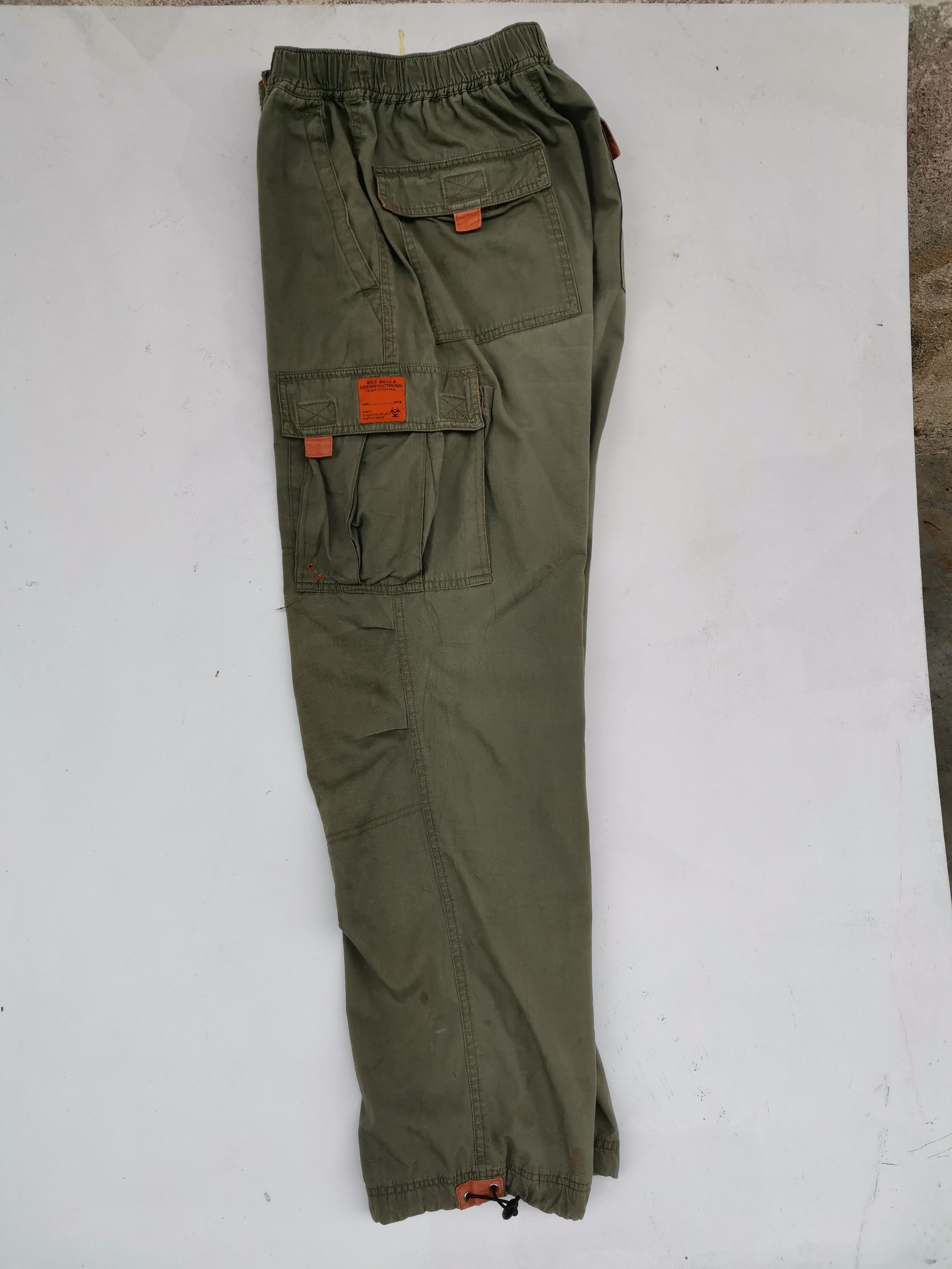 Japanese Brand Bee Bell Design Clothing Tactical Cargo Multipocket Pants Size US 27 - 5 Thumbnail