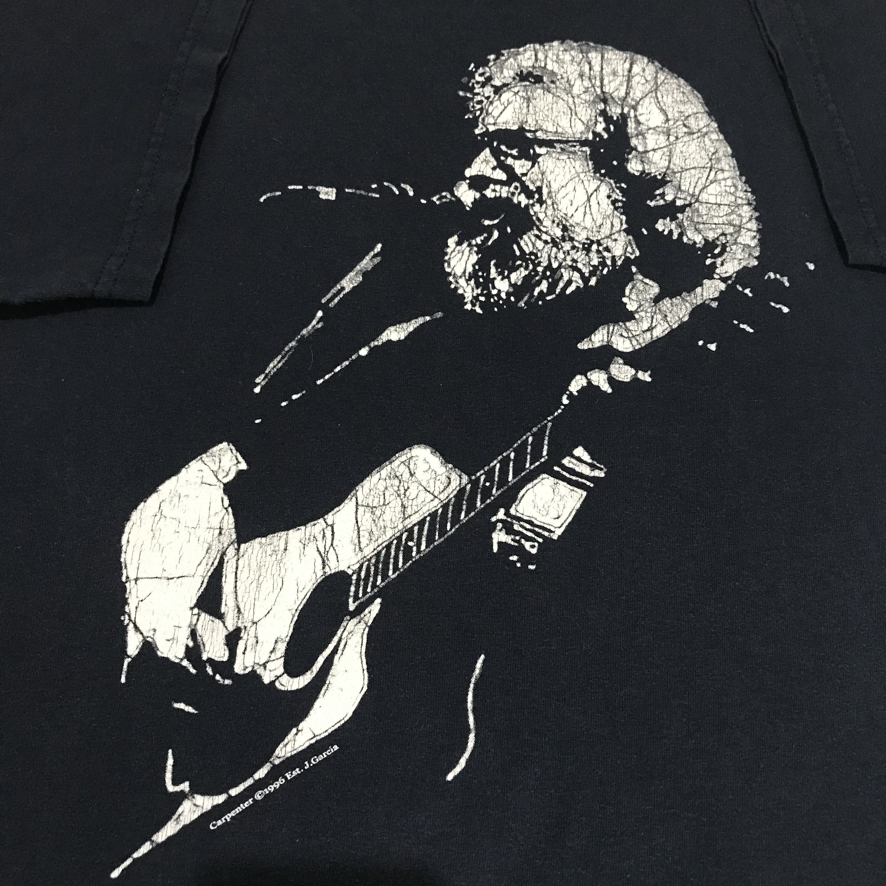 Band Tees Vintage Y2K Grateful Dead Carpenter Jerry Garcia Promo Tee Size US M / EU 48-50 / 2 - 2 Thumbnail