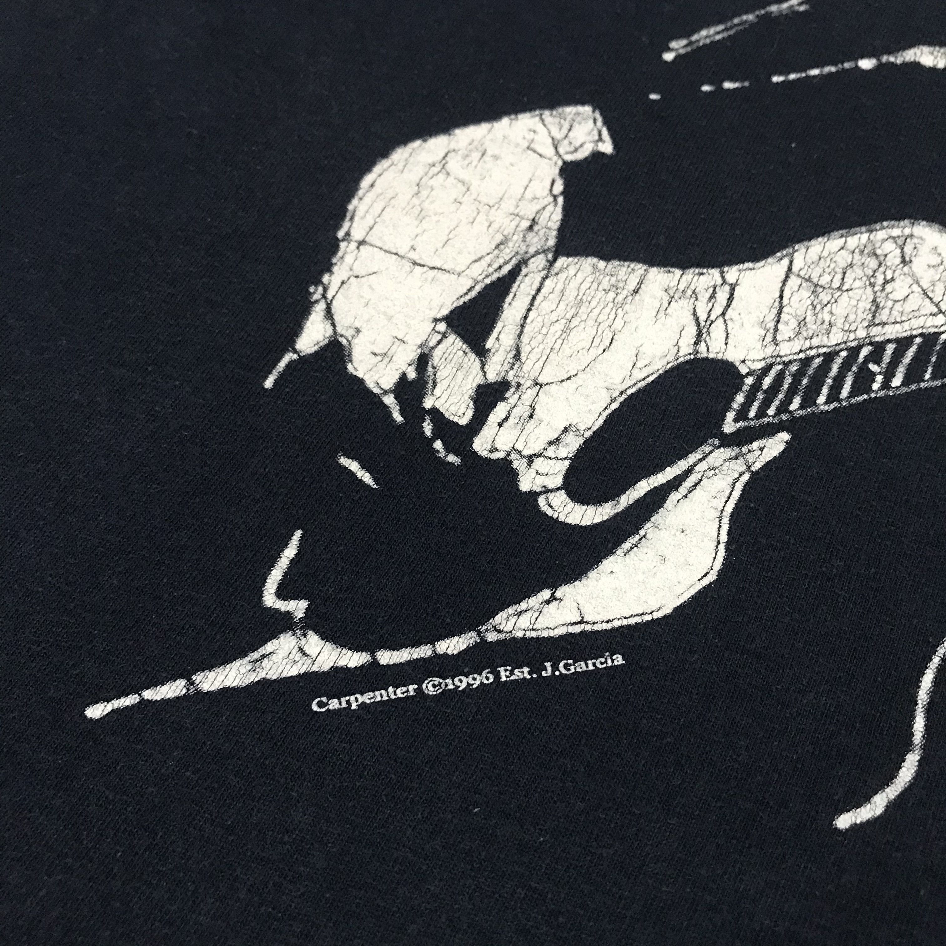 Band Tees Vintage Y2K Grateful Dead Carpenter Jerry Garcia Promo Tee Size US M / EU 48-50 / 2 - 3 Thumbnail