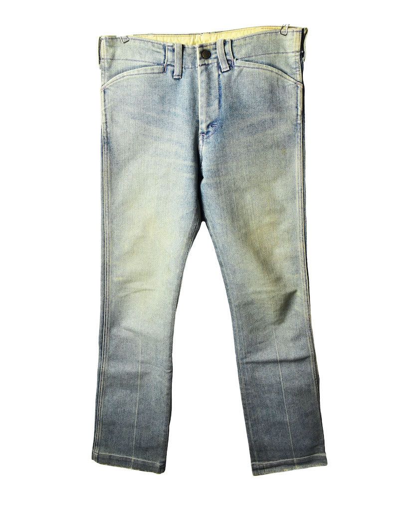 N.Hoolywood N.HOOLYWOOD/Emblem Denim Pants/12329 - 0301 51.9 Size US 28 / EU 44 - 1 Thumbnail