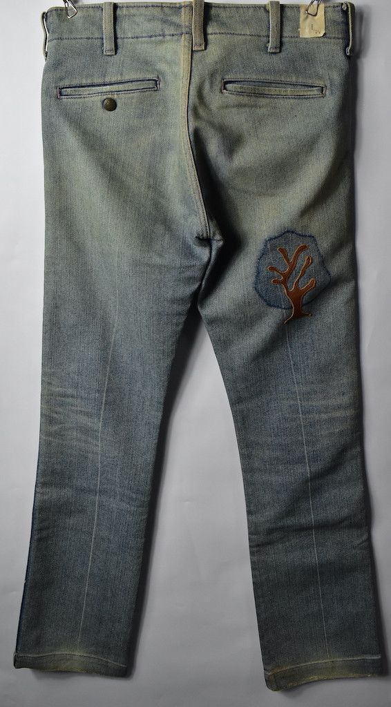 N.Hoolywood N.HOOLYWOOD/Emblem Denim Pants/12329 - 0301 51.9 Size US 28 / EU 44 - 3 Thumbnail