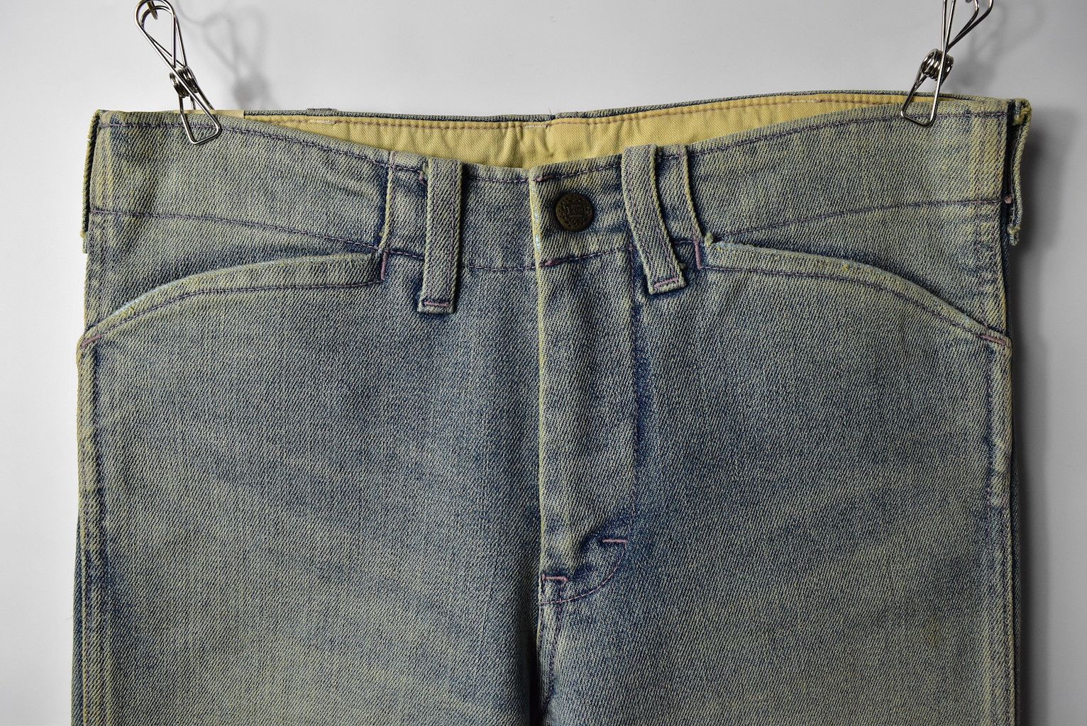 N.Hoolywood N.HOOLYWOOD/Emblem Denim Pants/12329 - 0301 51.9 Size US 28 / EU 44 - 9 Thumbnail