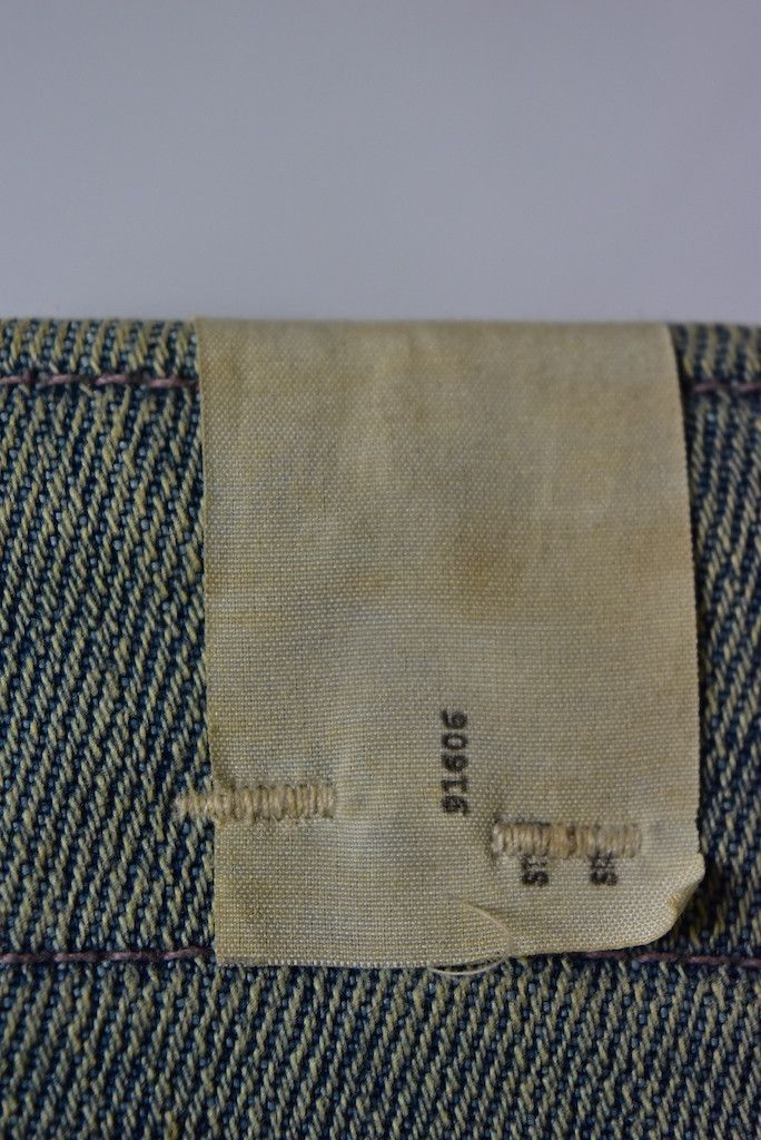N.Hoolywood N.HOOLYWOOD/Emblem Denim Pants/12329 - 0301 51.9 Size US 28 / EU 44 - 4 Thumbnail