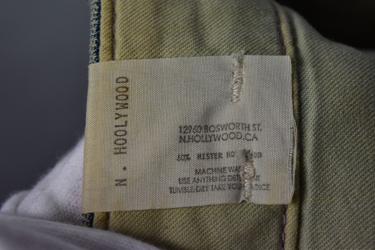 N.Hoolywood N.HOOLYWOOD/Emblem Denim Pants/12329 - 0301 51.9 Size US 28 / EU 44 - 5 Thumbnail