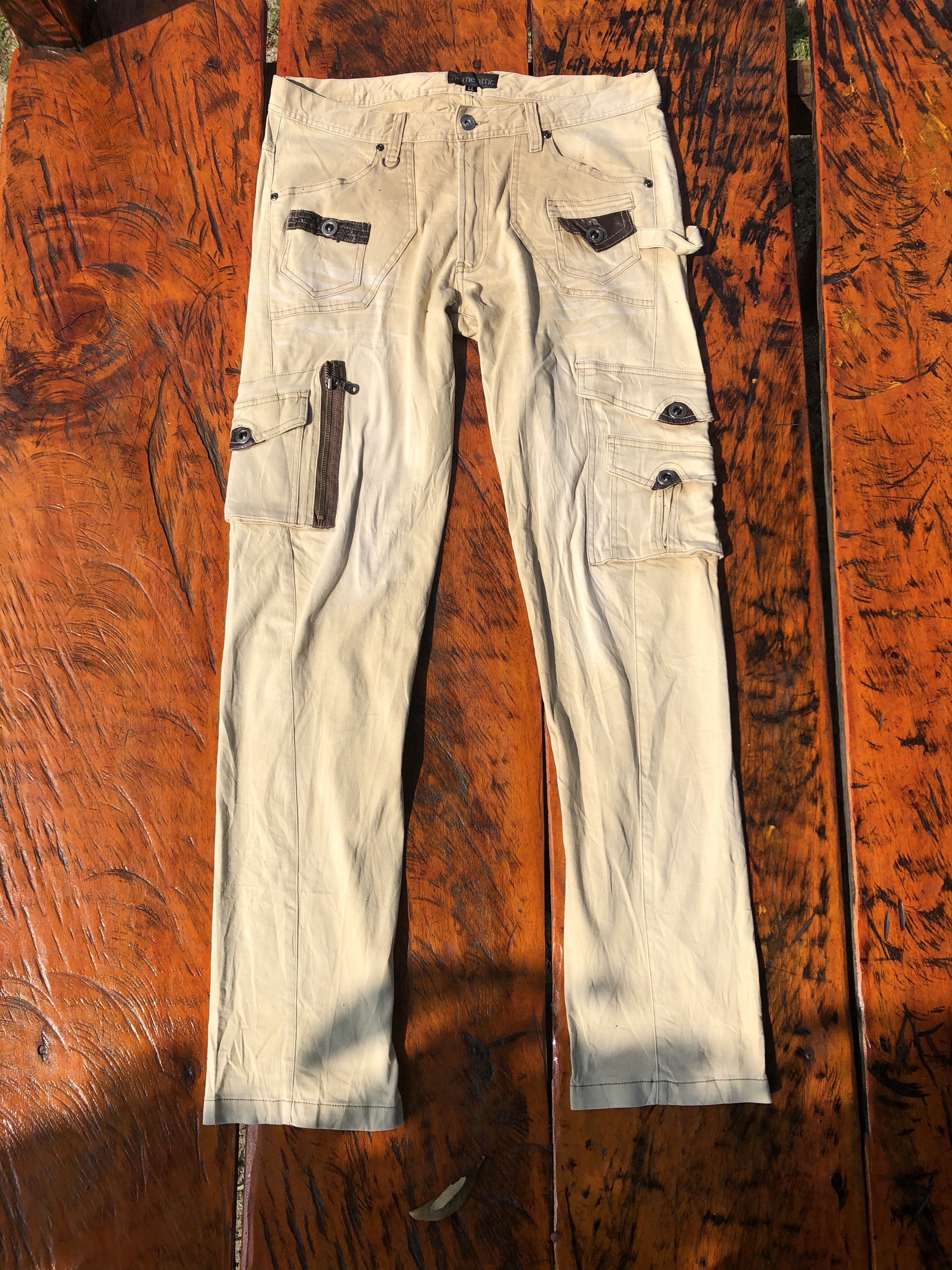 In The Attic × Japanese Brand in the attic multi pocket cargo pant Size US 32 / EU 48 - 1 Thumbnail