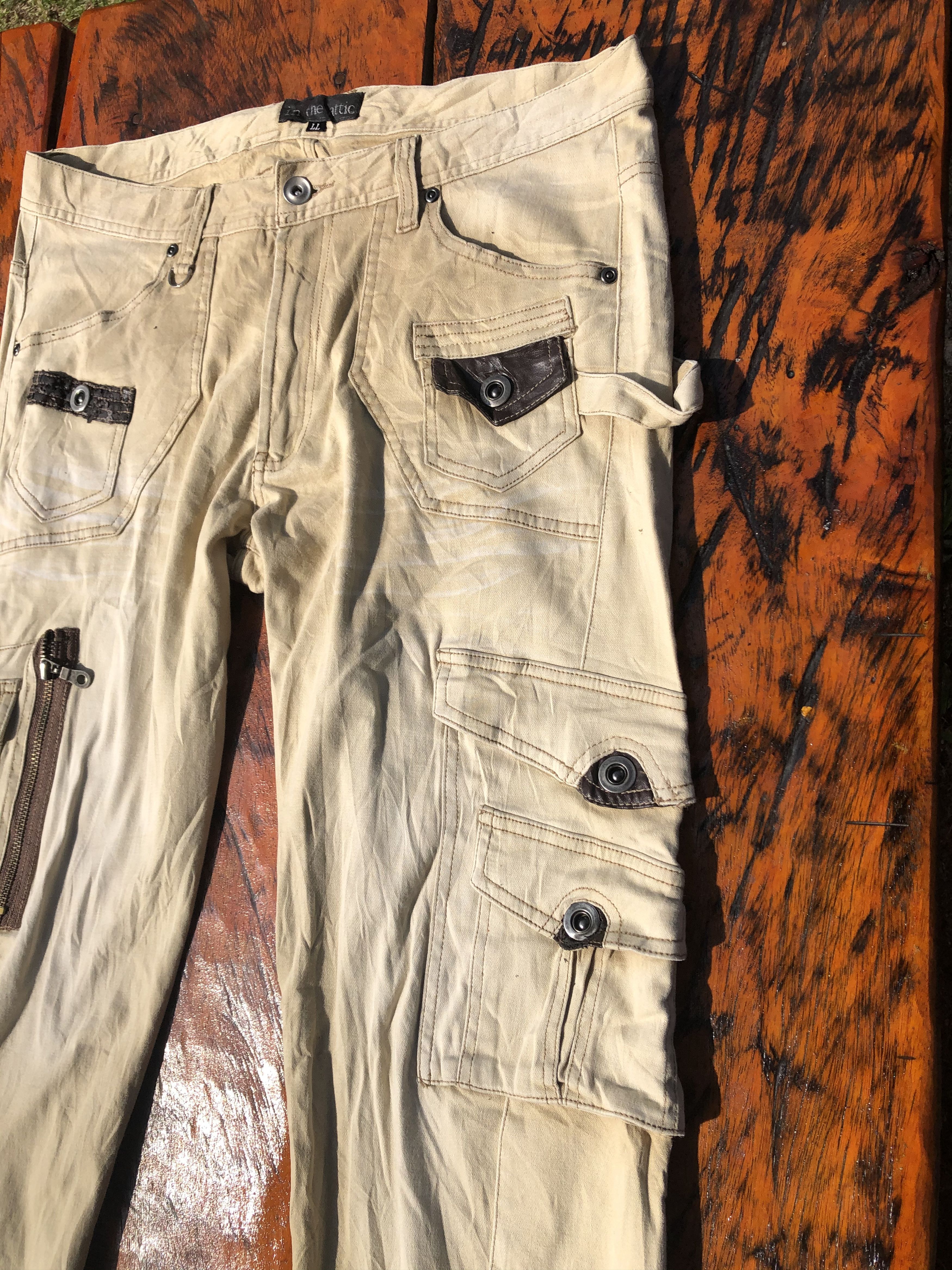 In The Attic × Japanese Brand in the attic multi pocket cargo pant Size US 32 / EU 48 - 2 Thumbnail