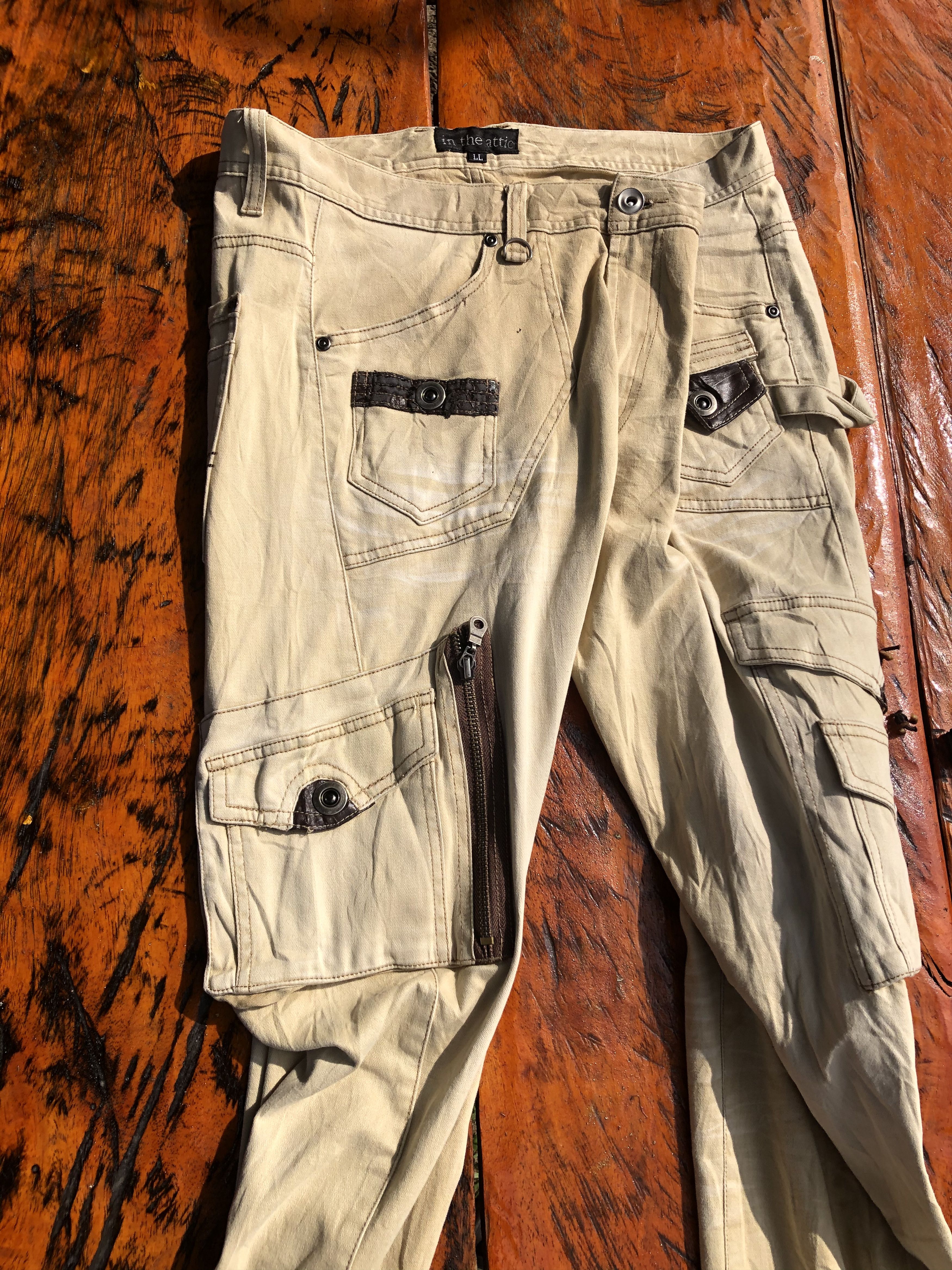In The Attic × Japanese Brand in the attic multi pocket cargo pant Size US 32 / EU 48 - 12 Thumbnail