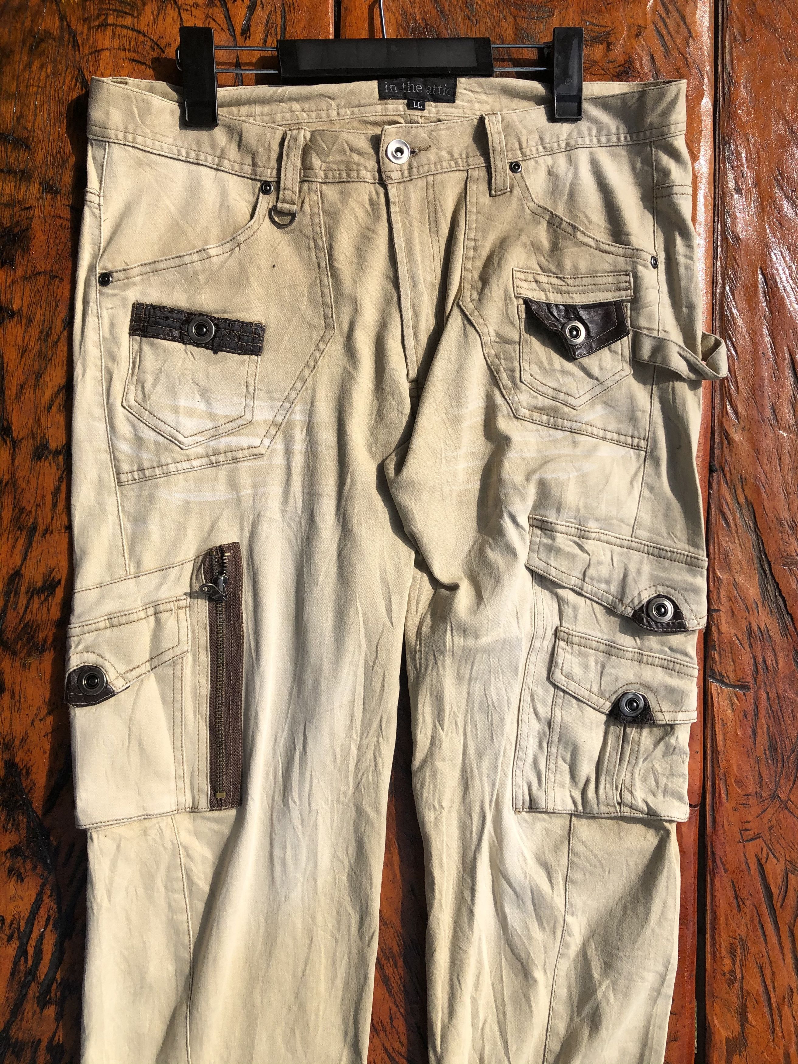 In The Attic × Japanese Brand in the attic multi pocket cargo pant Size US 32 / EU 48 - 4 Thumbnail