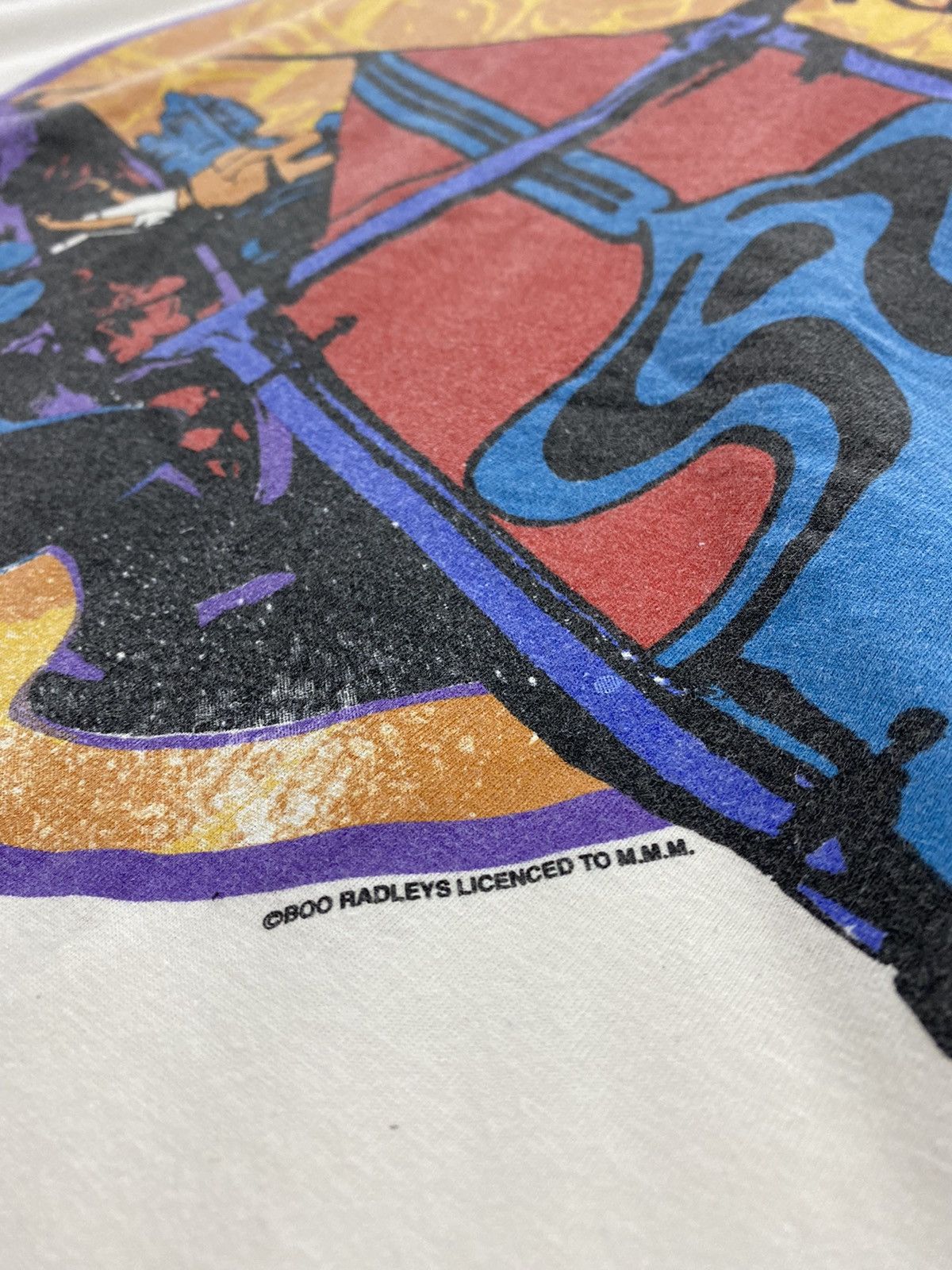 Band Tees vintage 1993 THE BOO RADLEYS lazarus album rock t-shirts Size US XL / EU 56 / 4 - 5 Thumbnail