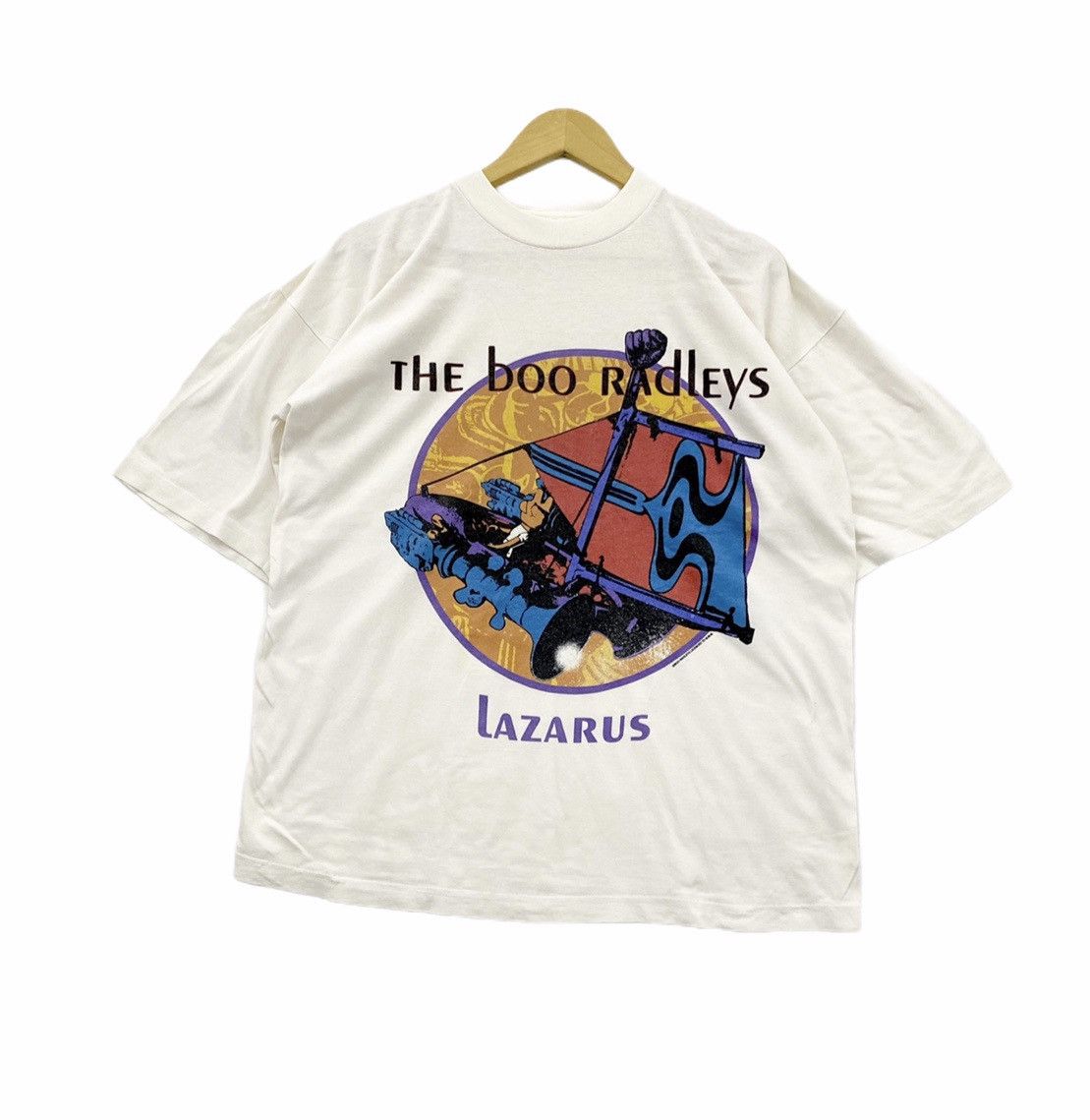 Band Tees vintage 1993 THE BOO RADLEYS lazarus album rock t-shirts Size US XL / EU 56 / 4 - 1 Thumbnail