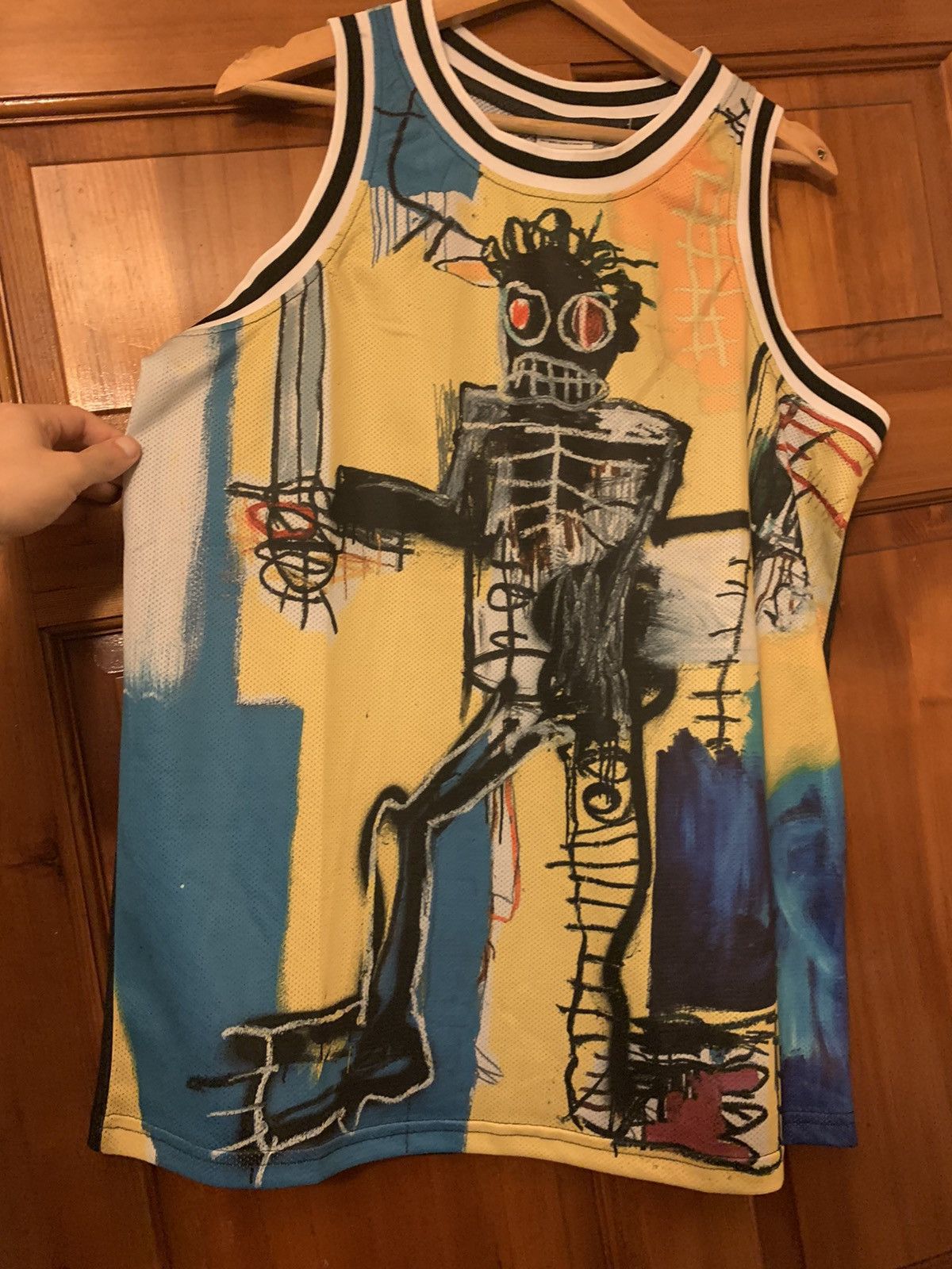 Jean-Michel Basquiat *RARE* New Jean-Michel Basquiat x UO Jersey - Sz M Size US M / EU 48-50 / 2 - 2 Thumbnail