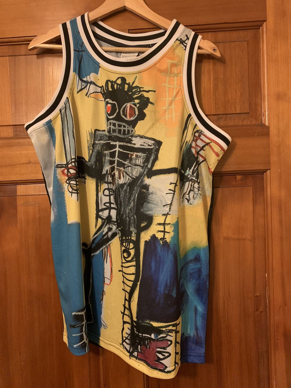 Jean-Michel Basquiat *RARE* New Jean-Michel Basquiat x UO Jersey - Sz M Size US M / EU 48-50 / 2 - 1 Thumbnail