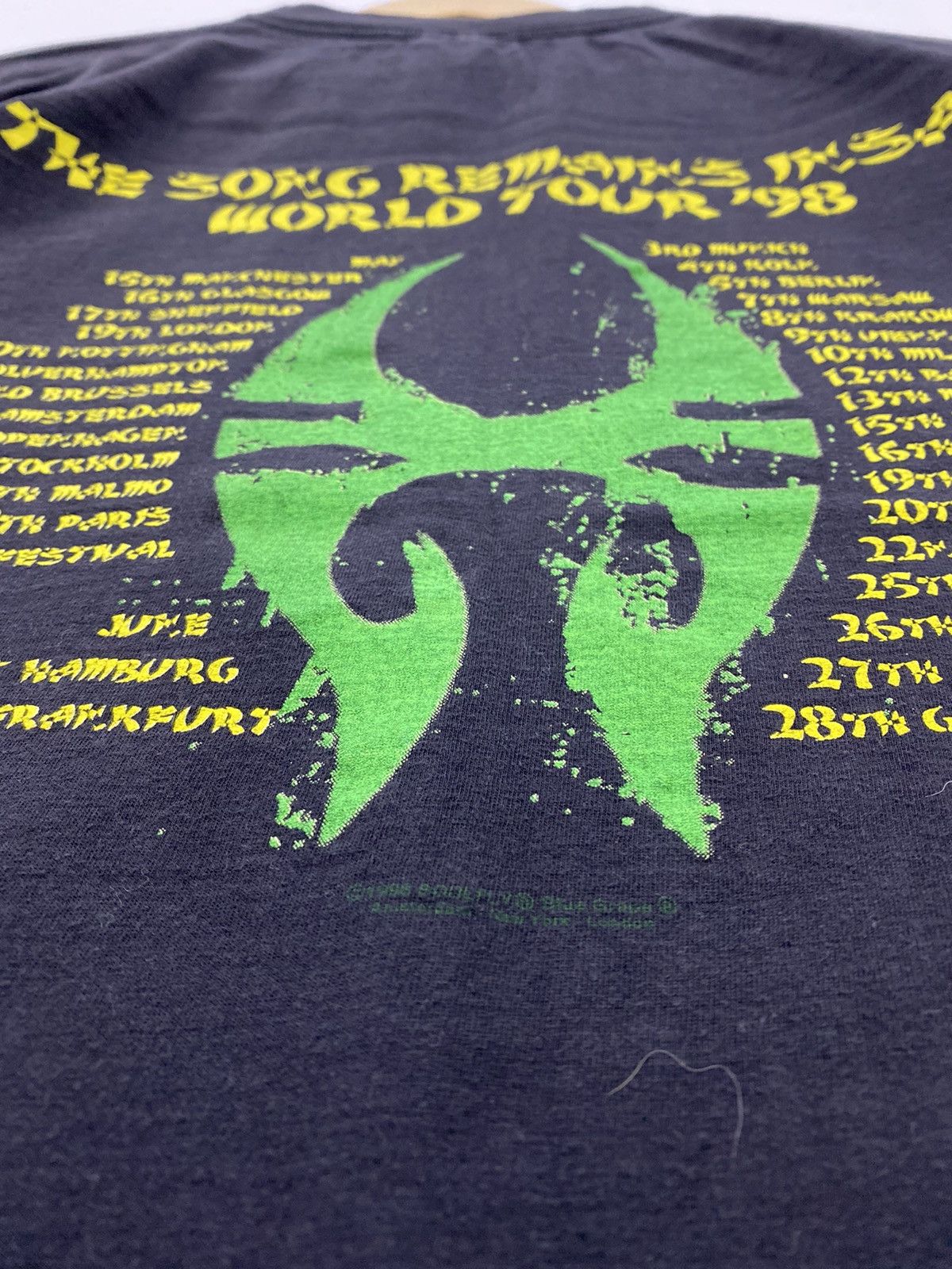 Band Tees vintage 1998 SOULFLY the song remains insane metal t-shirts Size US XL / EU 56 / 4 - 6 Thumbnail