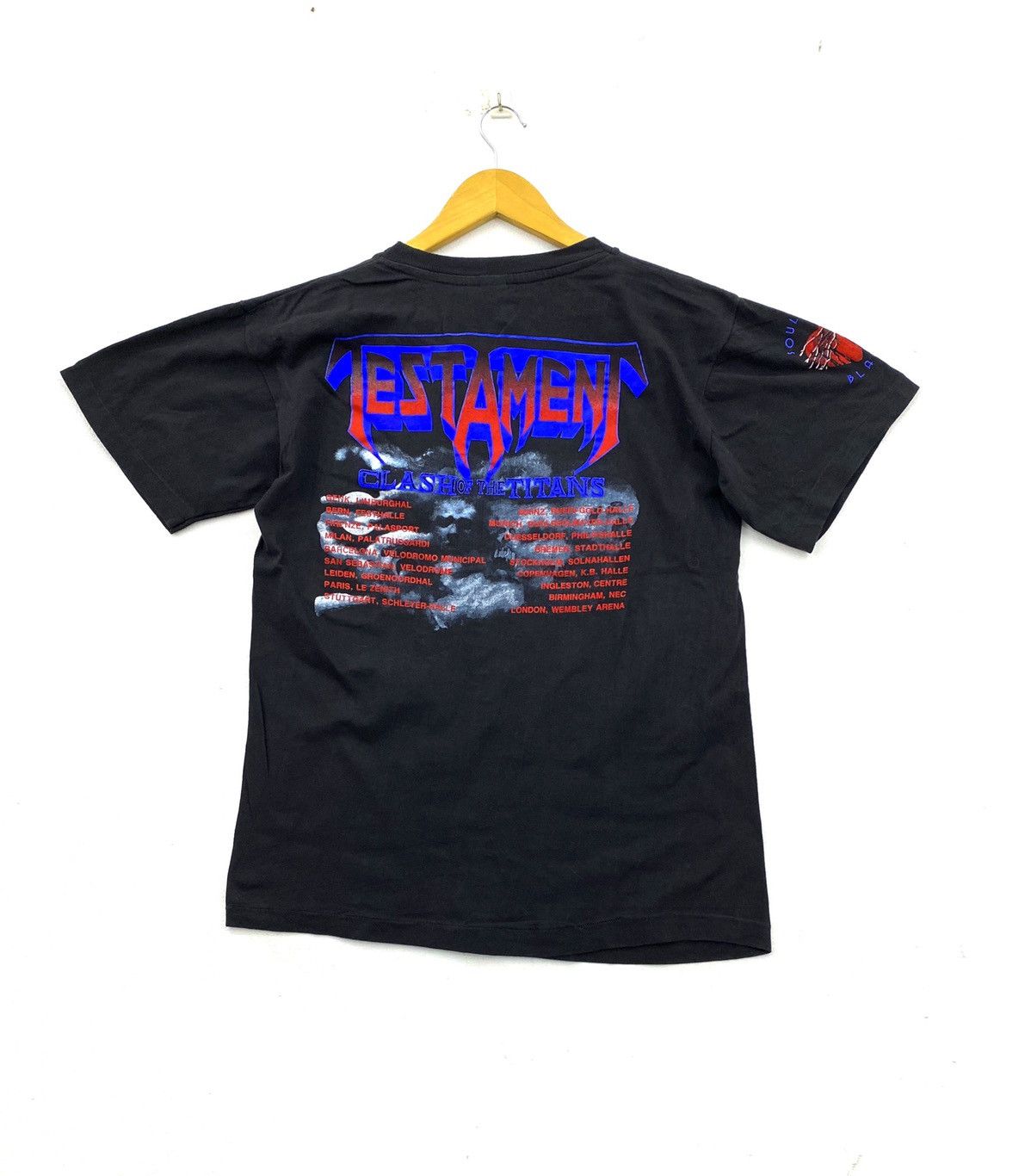 Band Tees vintage 1990 TESTAMENT souls of black album metal t-shirts Size US L / EU 52-54 / 3 - 2 Thumbnail