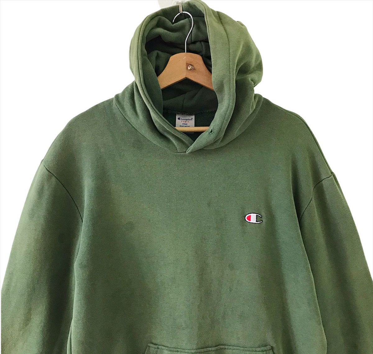 Champion Champion Small Logo Crewneck Hoodie Size M Size US M / EU 48-50 / 2 - 4 Thumbnail