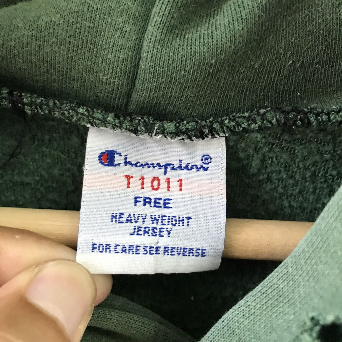 Champion Champion Small Logo Crewneck Hoodie Size M Size US M / EU 48-50 / 2 - 10 Thumbnail