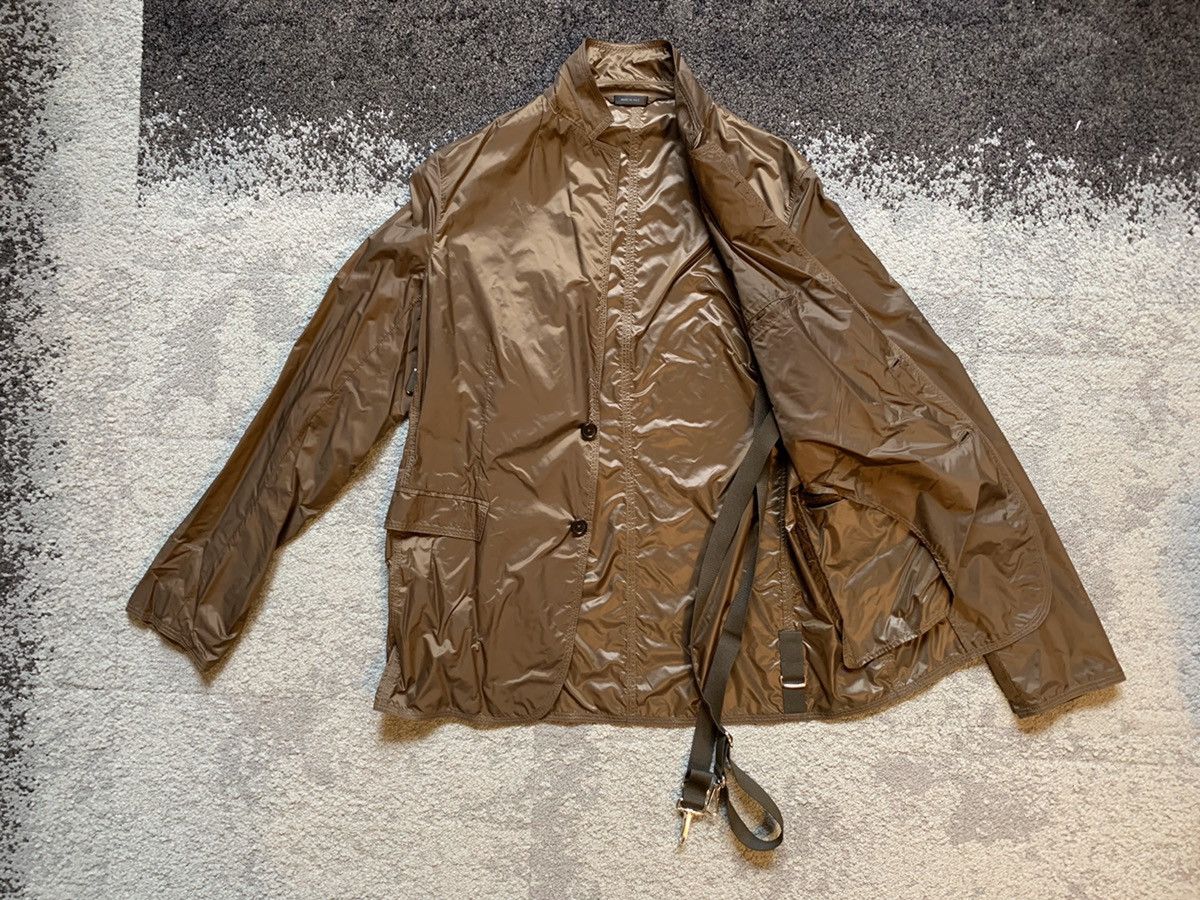 Jil Sander Jil Sander SS16 Runway bondage parachute nylon blazer