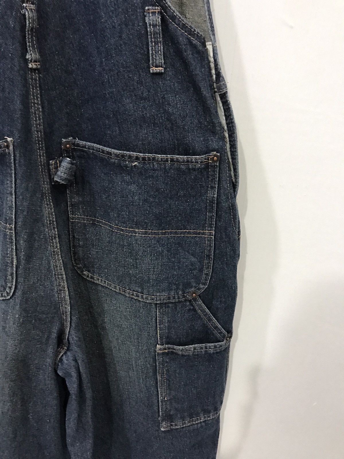 Japanese Brand 🔥FOR W27-W29🔥DOG HOUSE Japan Carpenter Overall Size US 31 - 9 Thumbnail