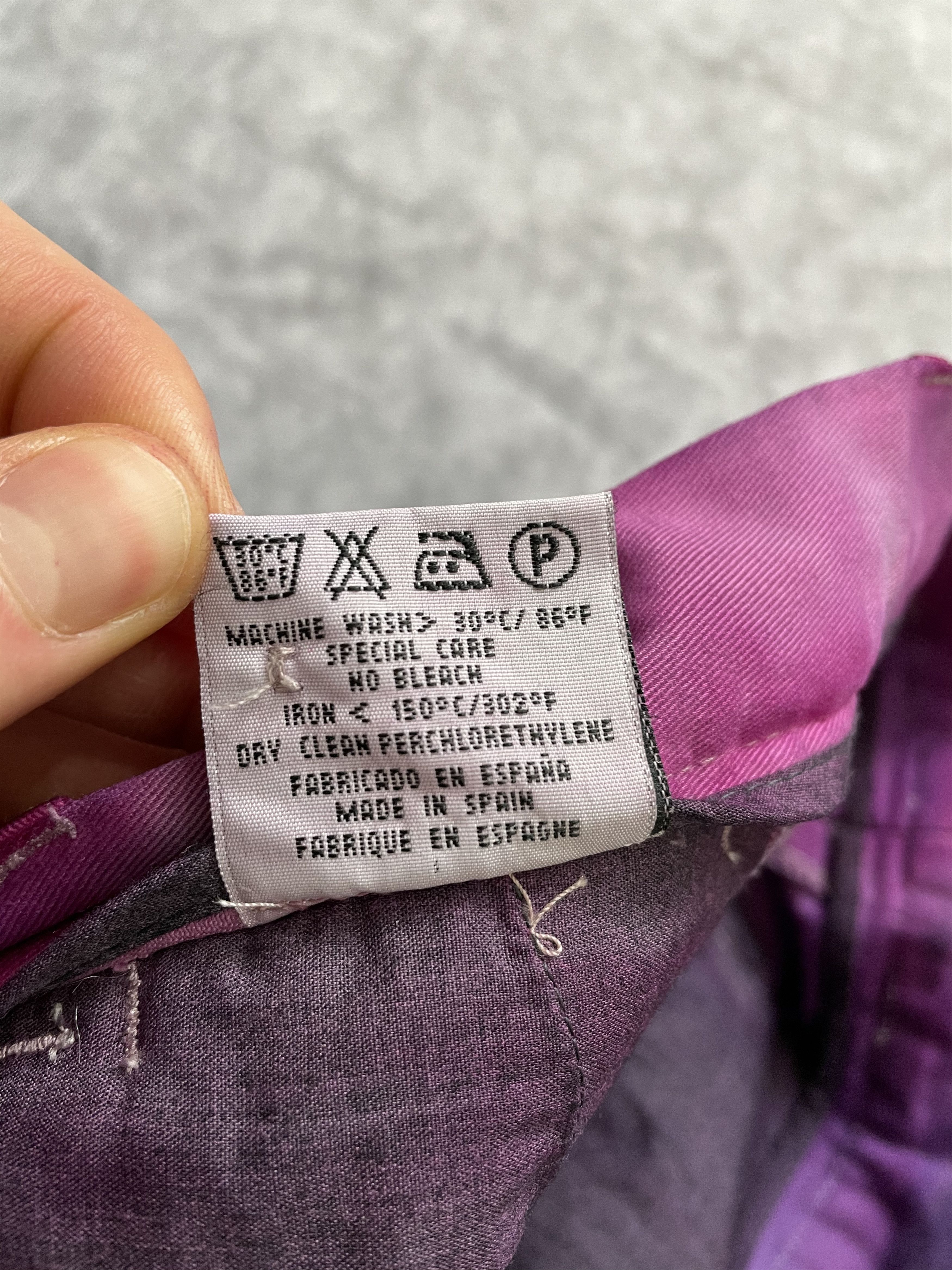 Yves Saint Laurent Yves Saint Laurent chinos cotton tie dye multicolour Size US 30 / EU 46 - 11 Thumbnail