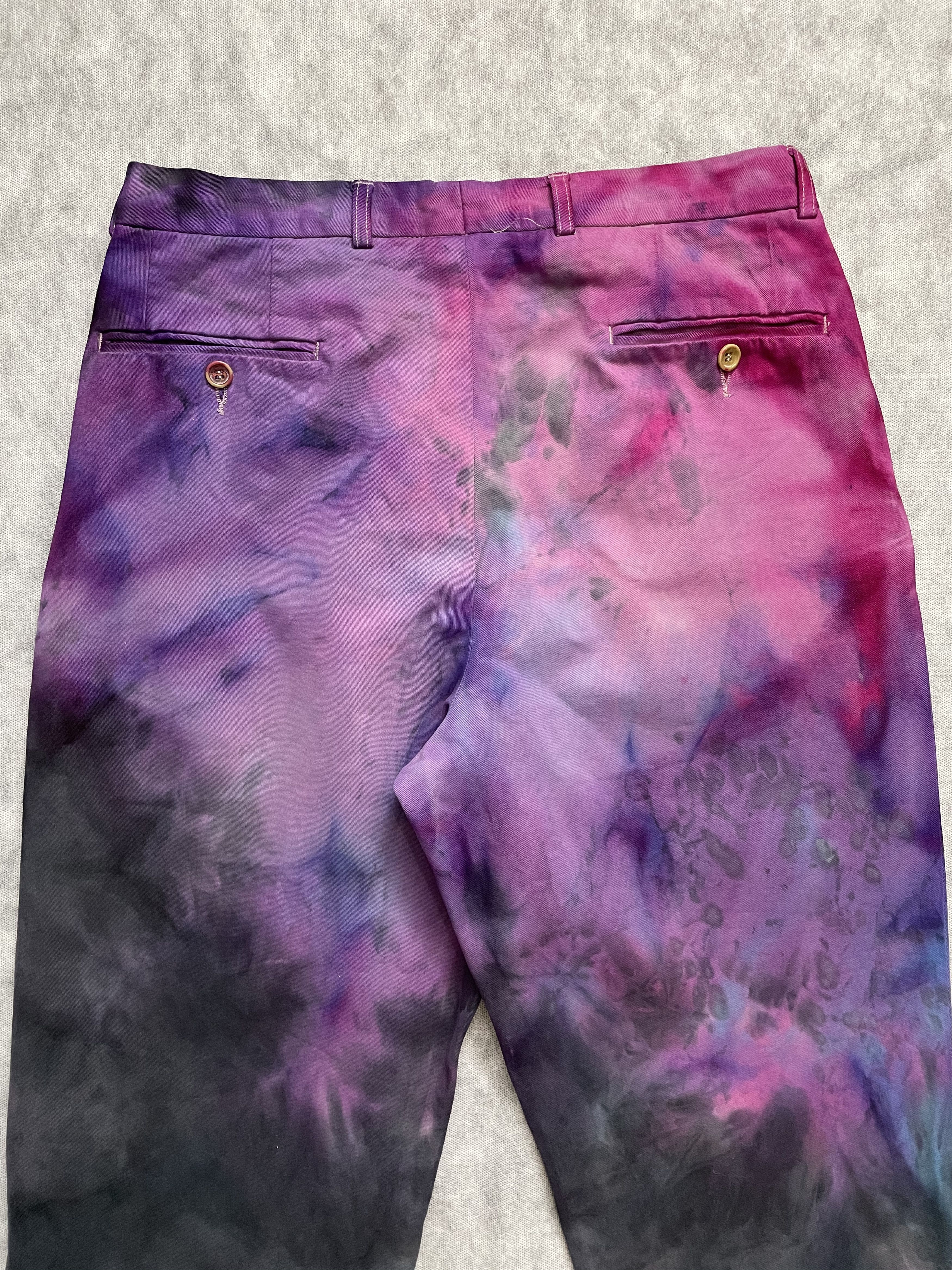 Yves Saint Laurent Yves Saint Laurent chinos cotton tie dye multicolour Size US 30 / EU 46 - 5 Thumbnail