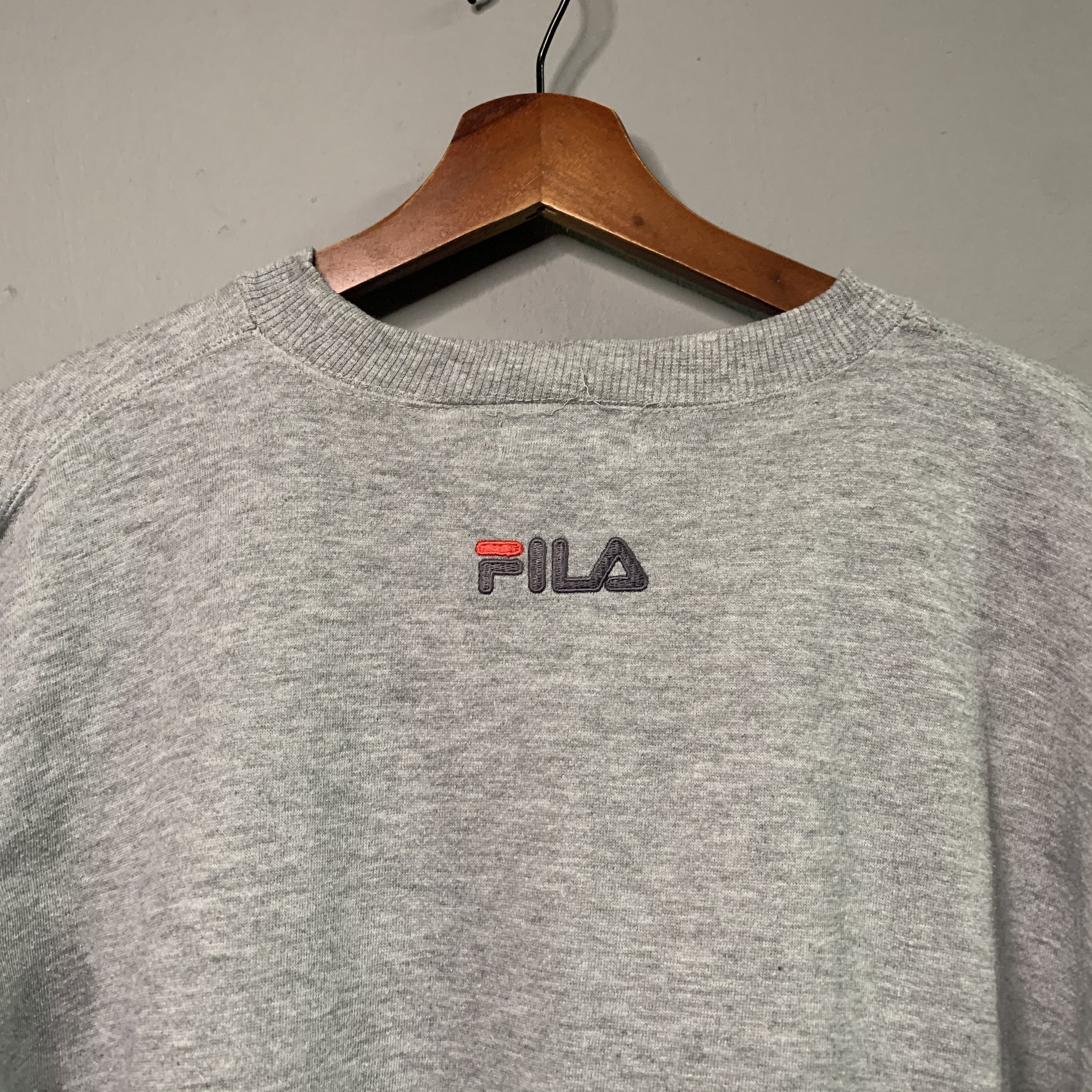 Fila Vintage Fila Spell Out Crewneck Sweater Sweatshirt Size US L / EU 52-54 / 3 - 7 Thumbnail