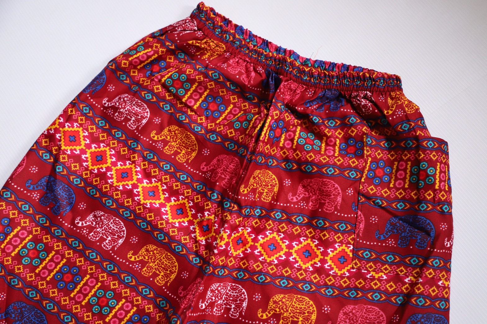 Designer Casual shorts,Pants thai traditional pattern native elephan Size US 26 / EU 42 - 4 Thumbnail